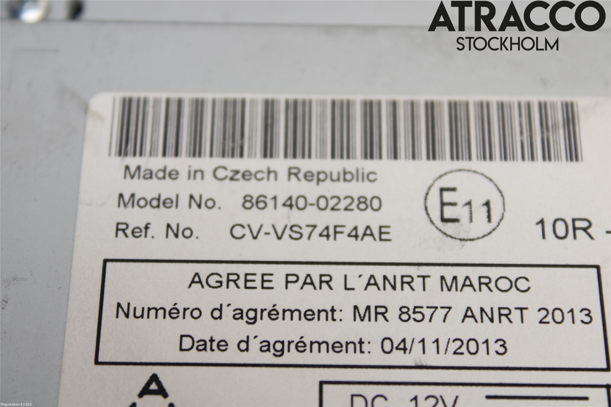 Toyota AURIS 13-19 Cd Radio - Multimediapanel