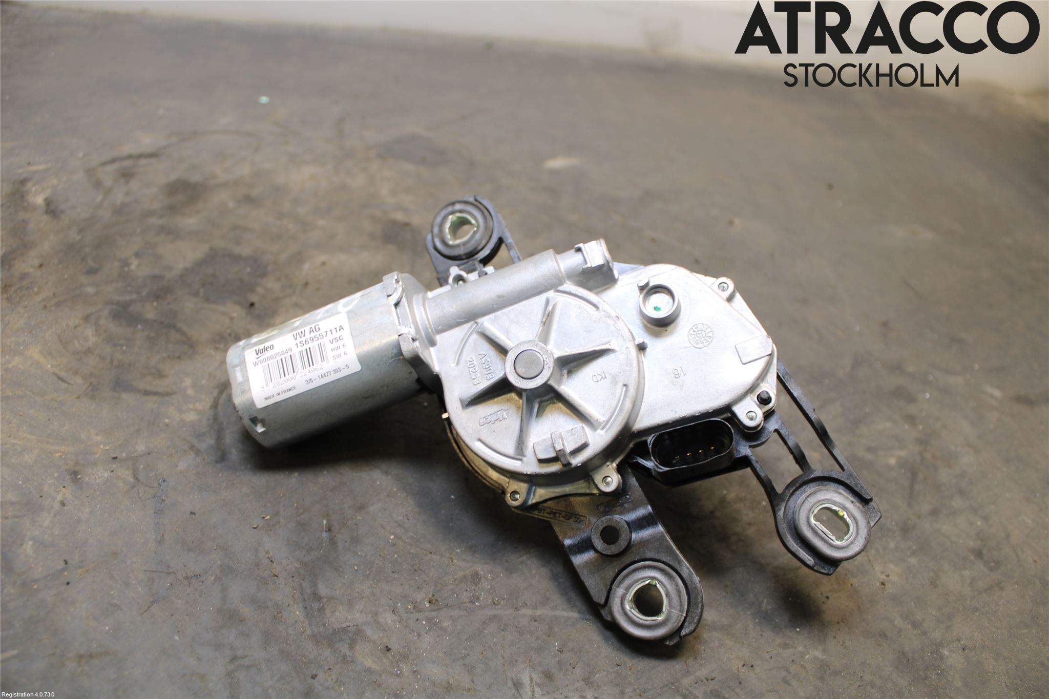 Volkswagen VW UP! / E-UP! Torkarmotor Baklucka