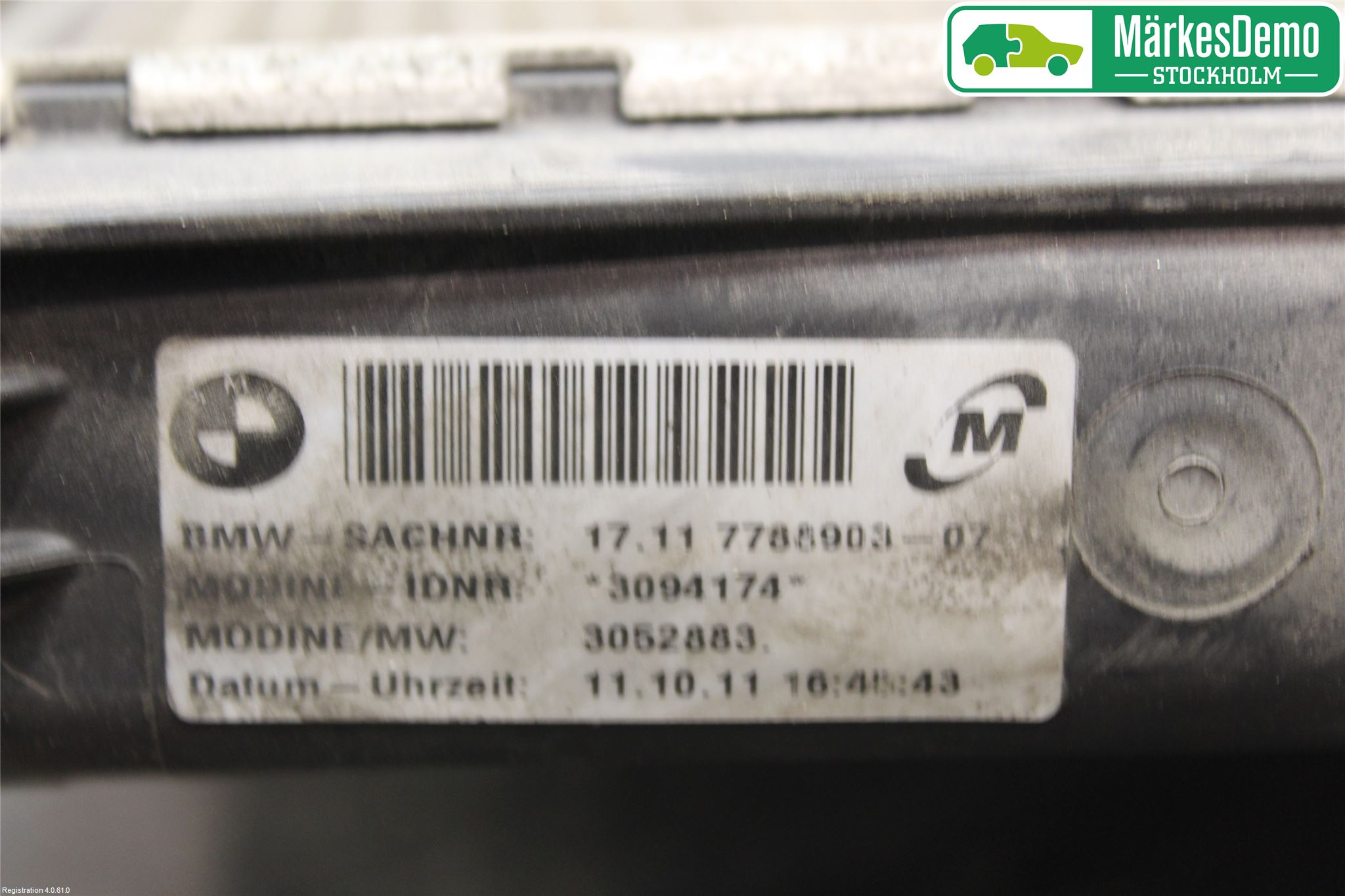 BMW 3 E90/91 SED/TOU 05-12 Kylare Aut