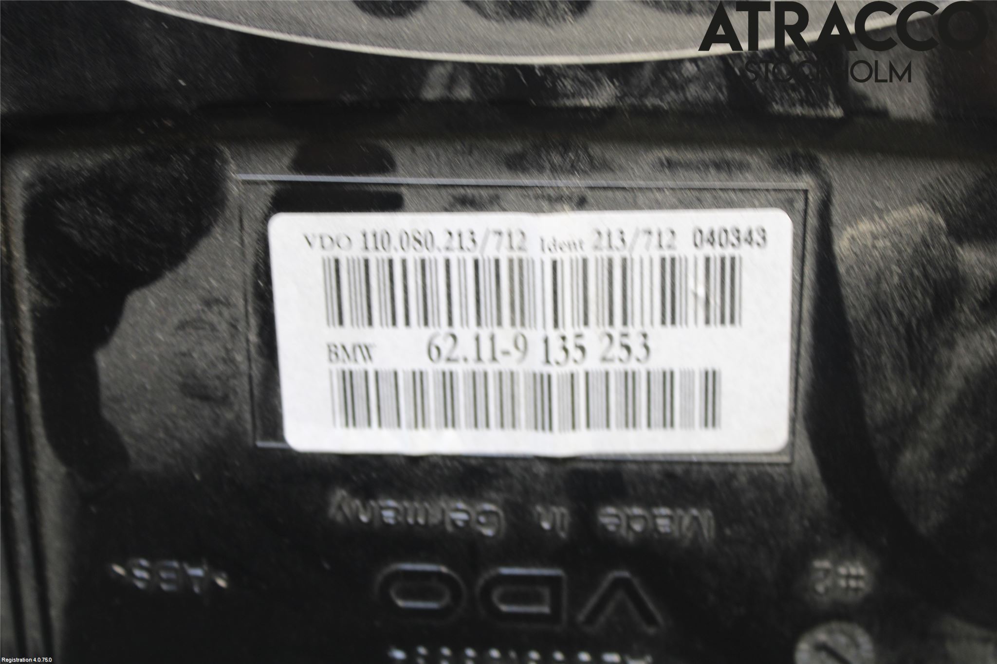 BMW 5 E60/61 Sed/Tou 02-10 Instrument Komb