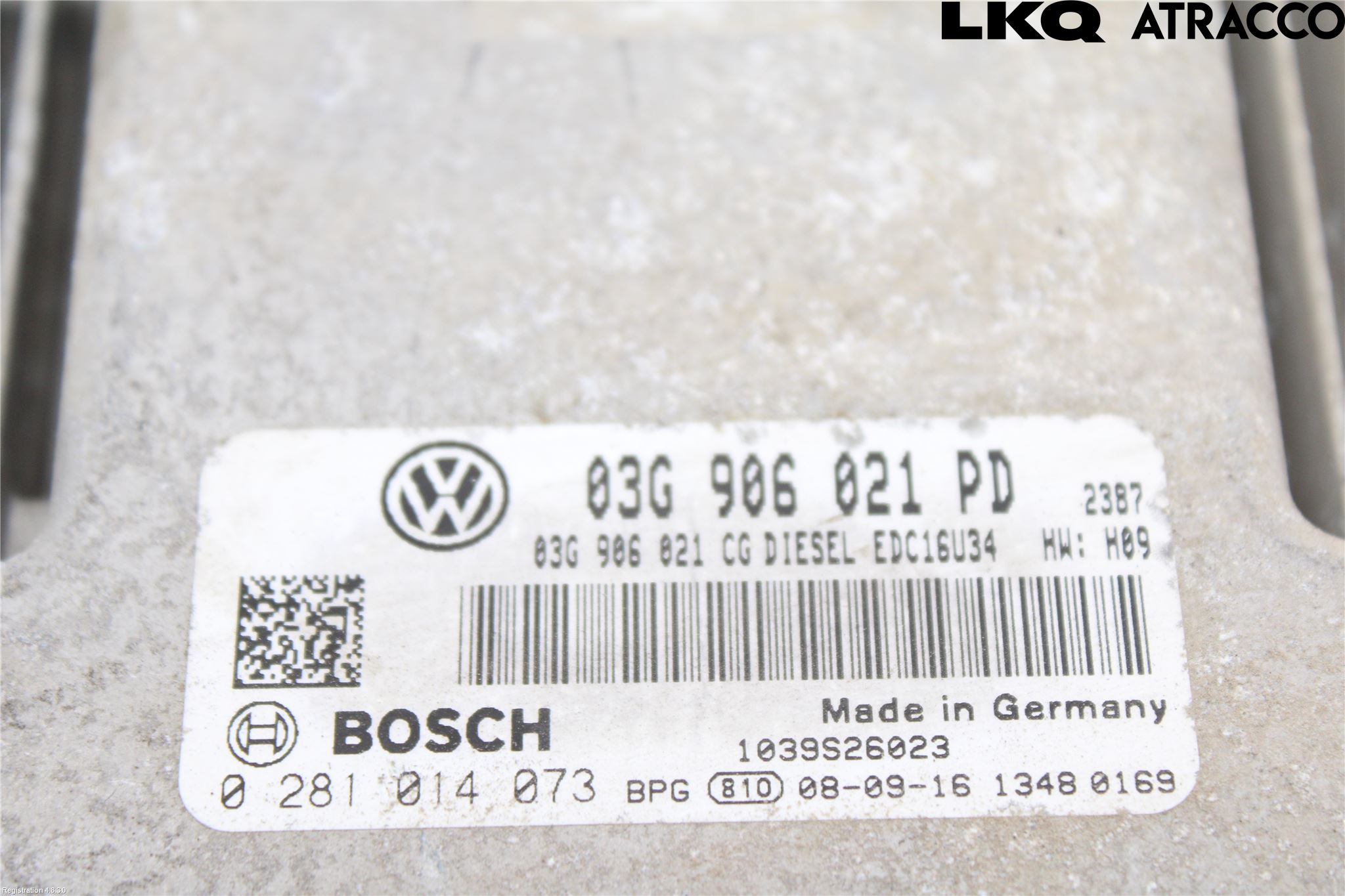 Volkswagen VW CADDY      04-10 Styrenhet Inspump Diesel