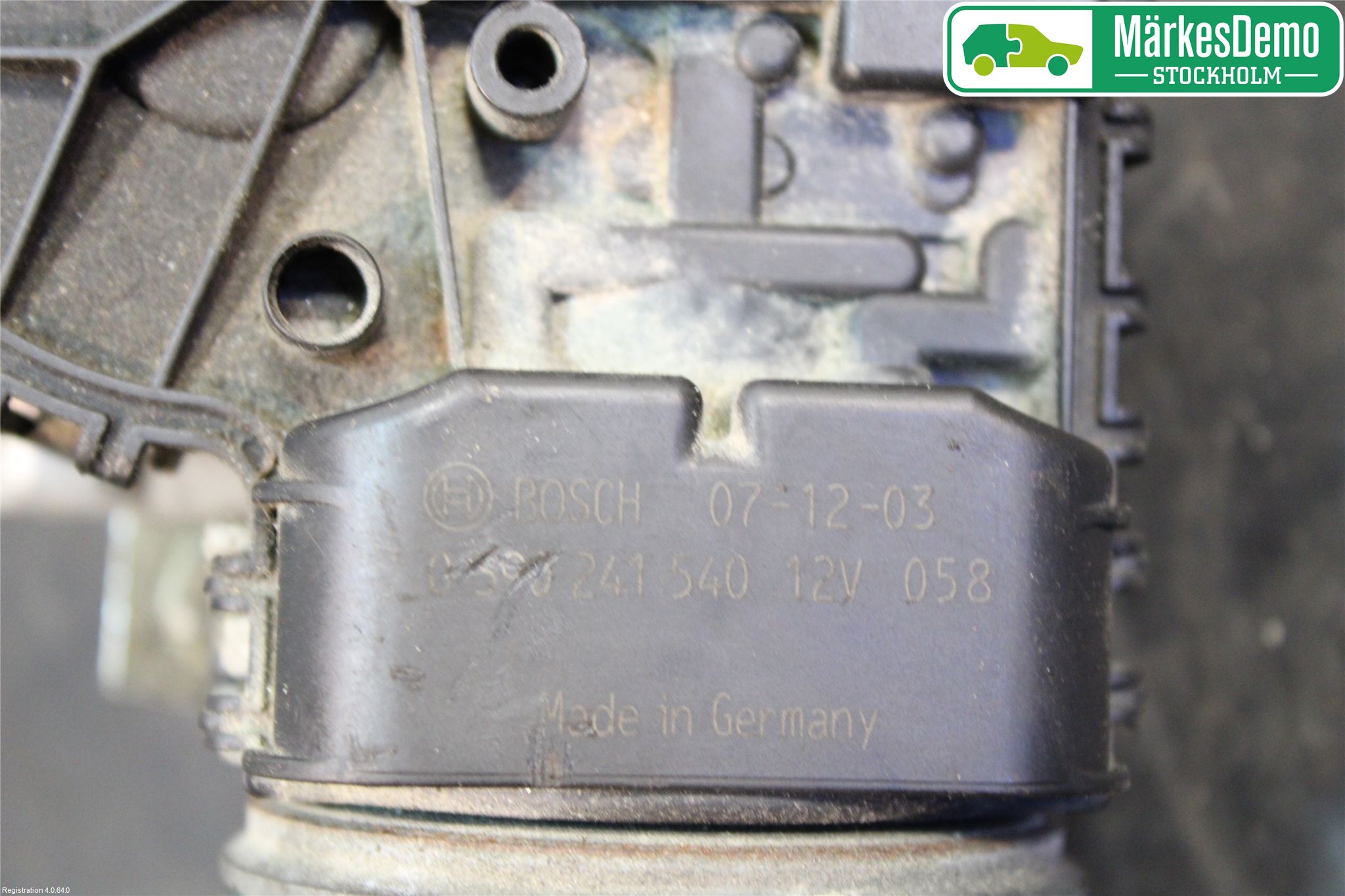 Peugeot 207 Torkarmotor Vindruta