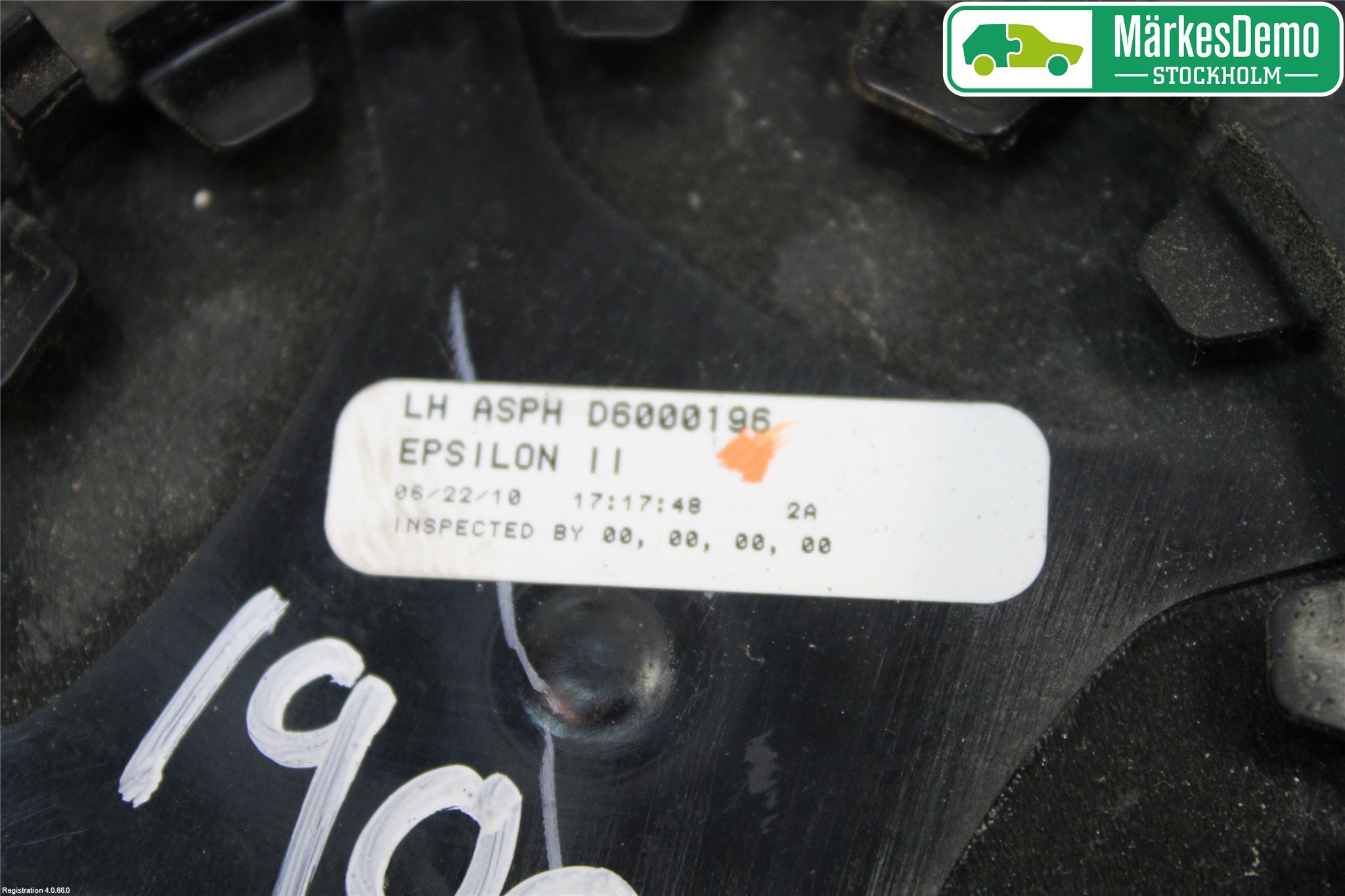 Opel INSIGNIA 09-16 Spegelglas Vä