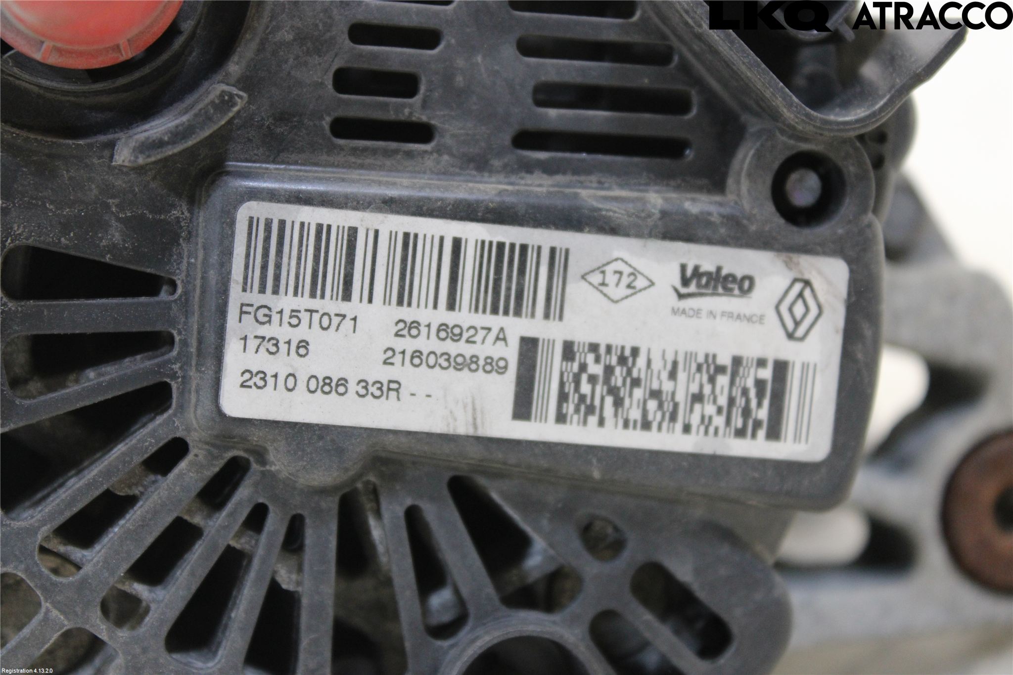 Opel VIVARO 15-19 Generator