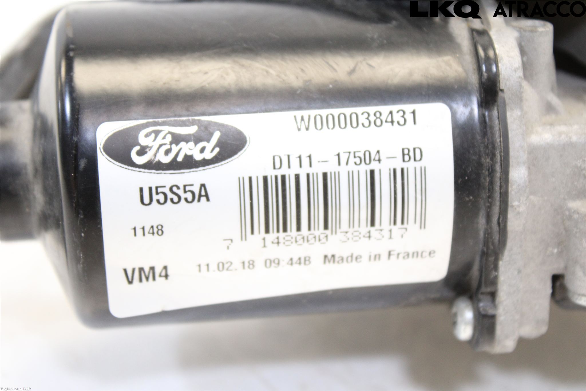 Ford TRANSIT/TOURNEO CONNECT 13-22 Torkarmotor Vindruta