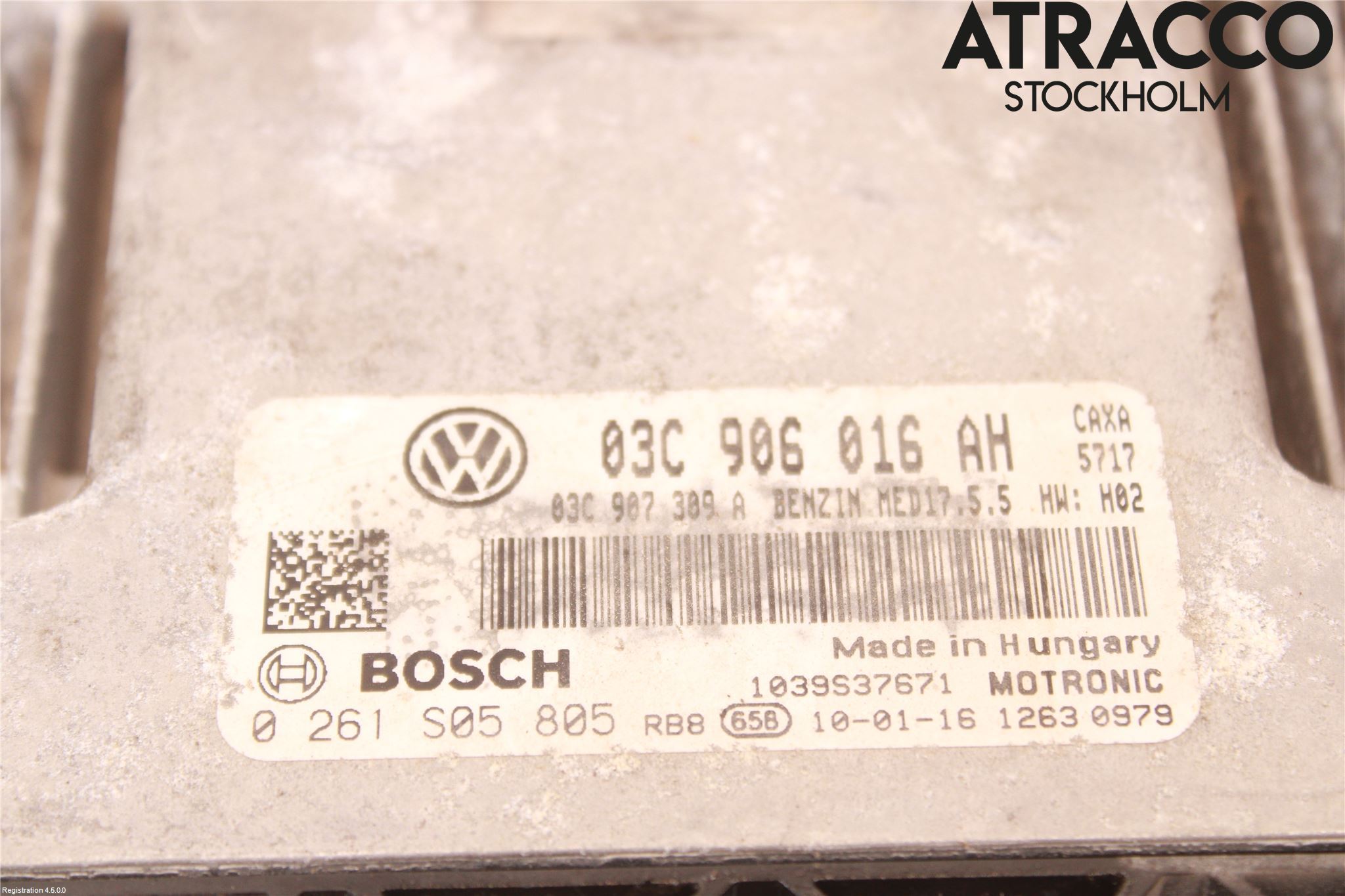 Volkswagen VW GOLF VI 09-13 Styrenhet Insprut Bensin