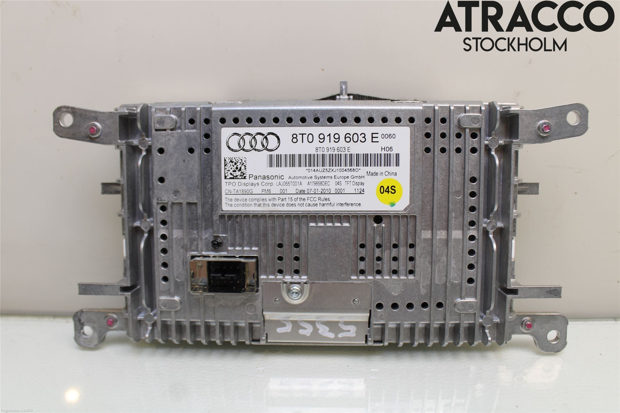 Audi A4/S4 08-11 Multifunktionsdisplay