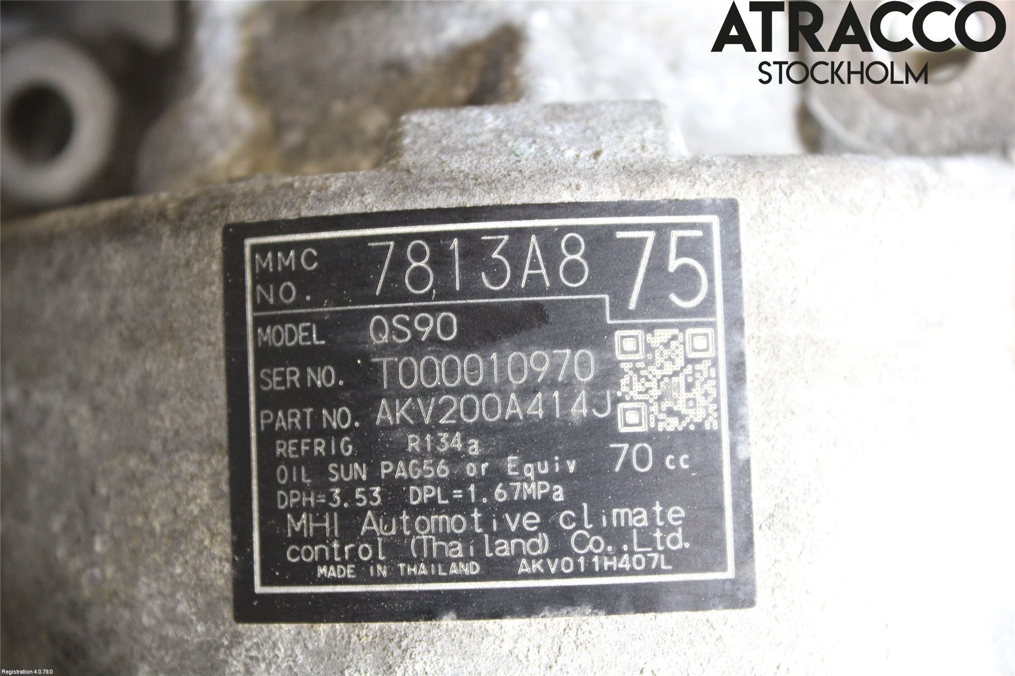 Mitsubishi OUTLANDER 13-21 Ac Kompressor