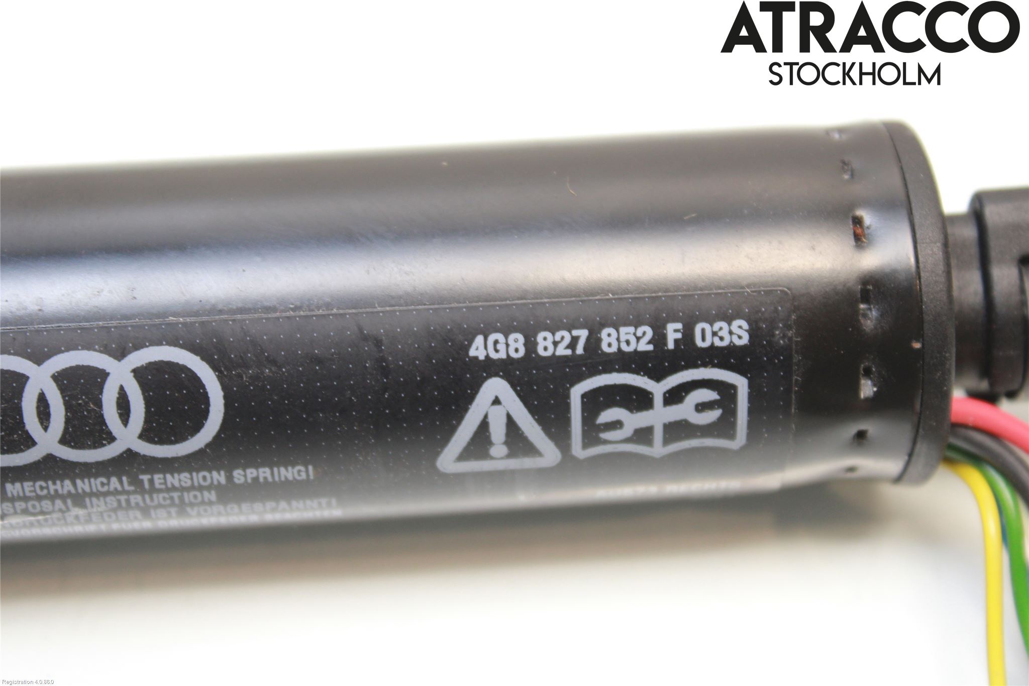 Audi A7/S7 4G 11-17 Bakluckeöppnare Automatisk