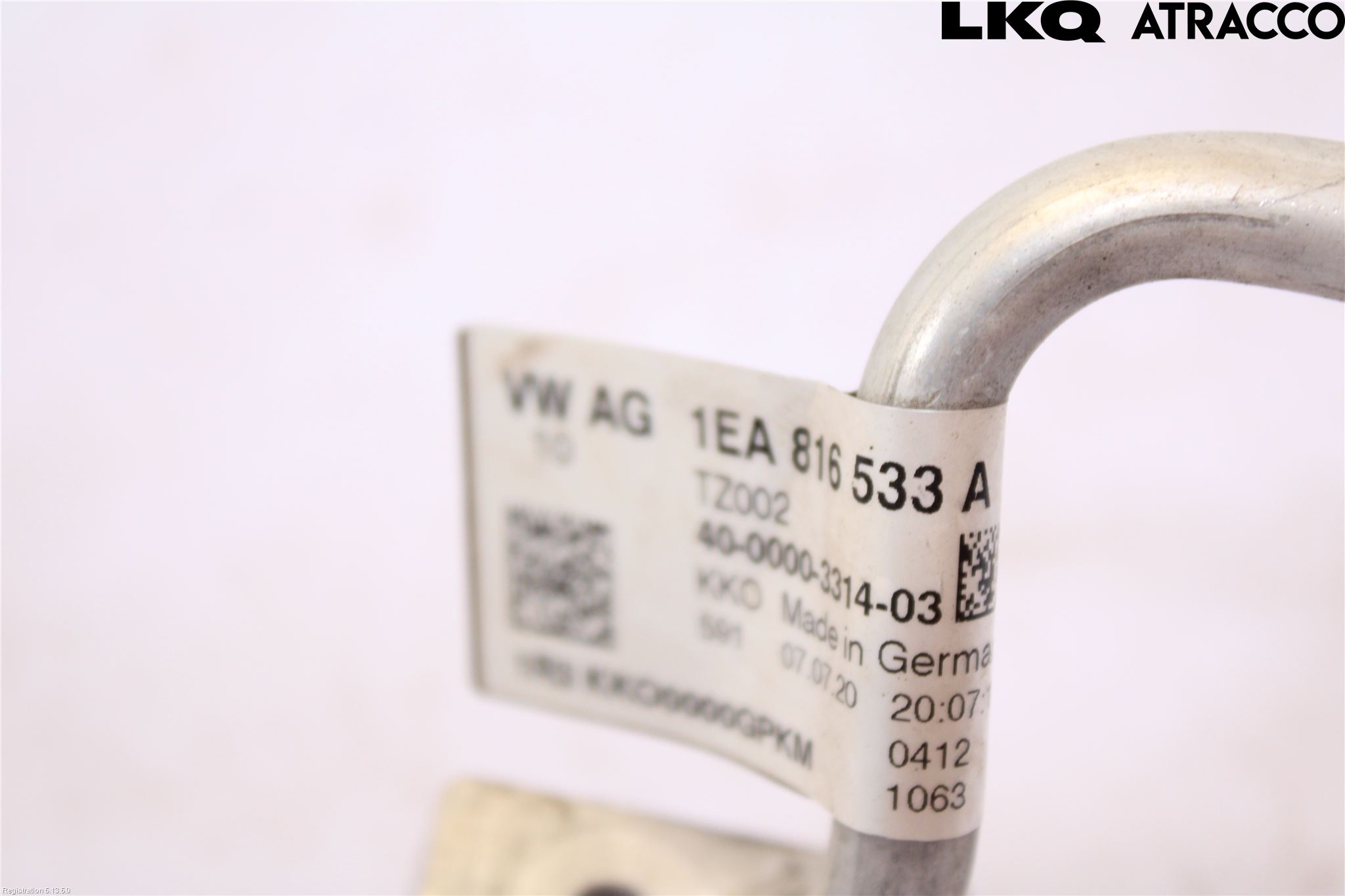 Volkswagen VW ID.3 21- Ac Slang-Rör