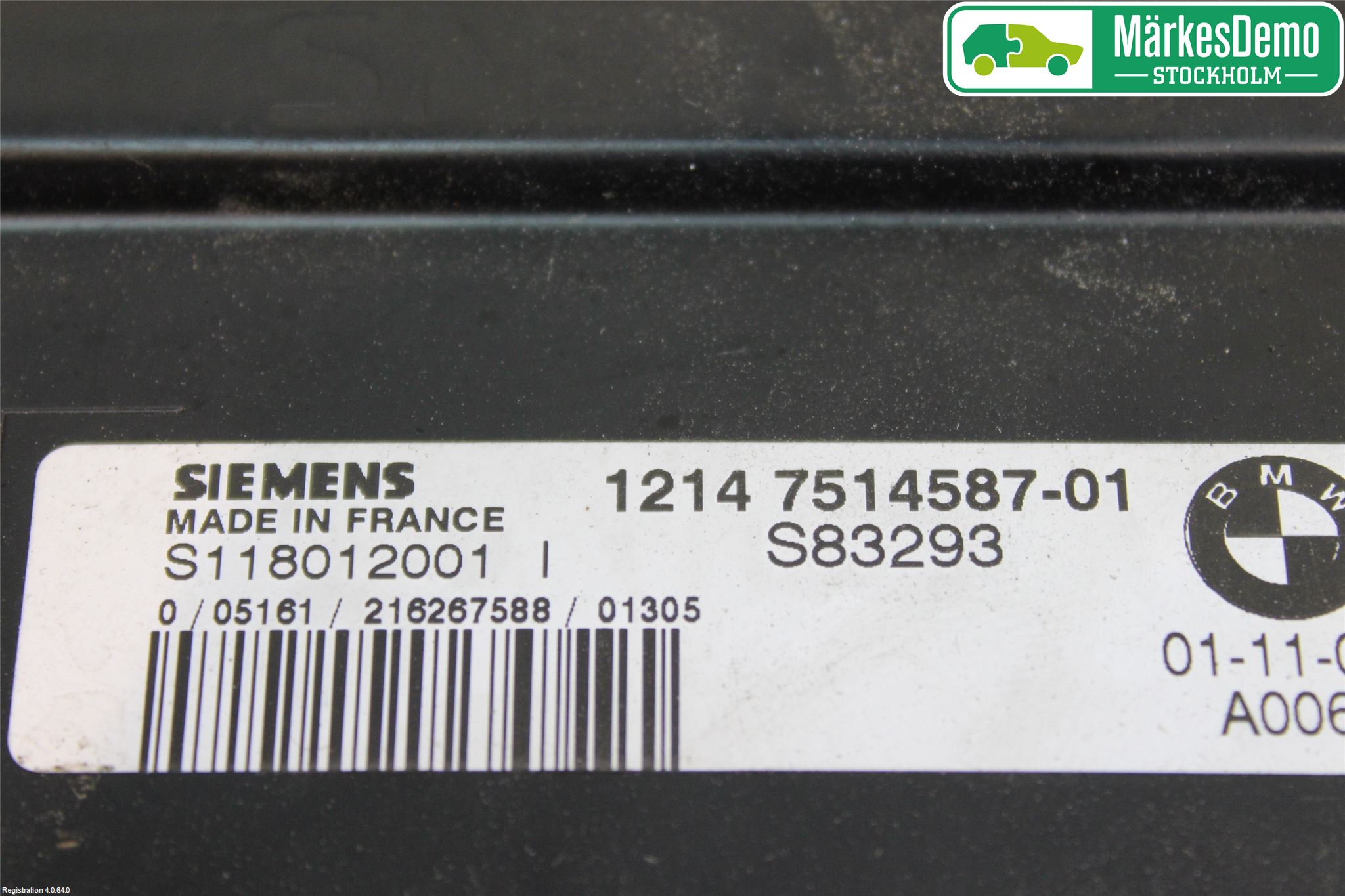 Mini COUPE R50/53 01-06 Styrenhet Insprut Bensin