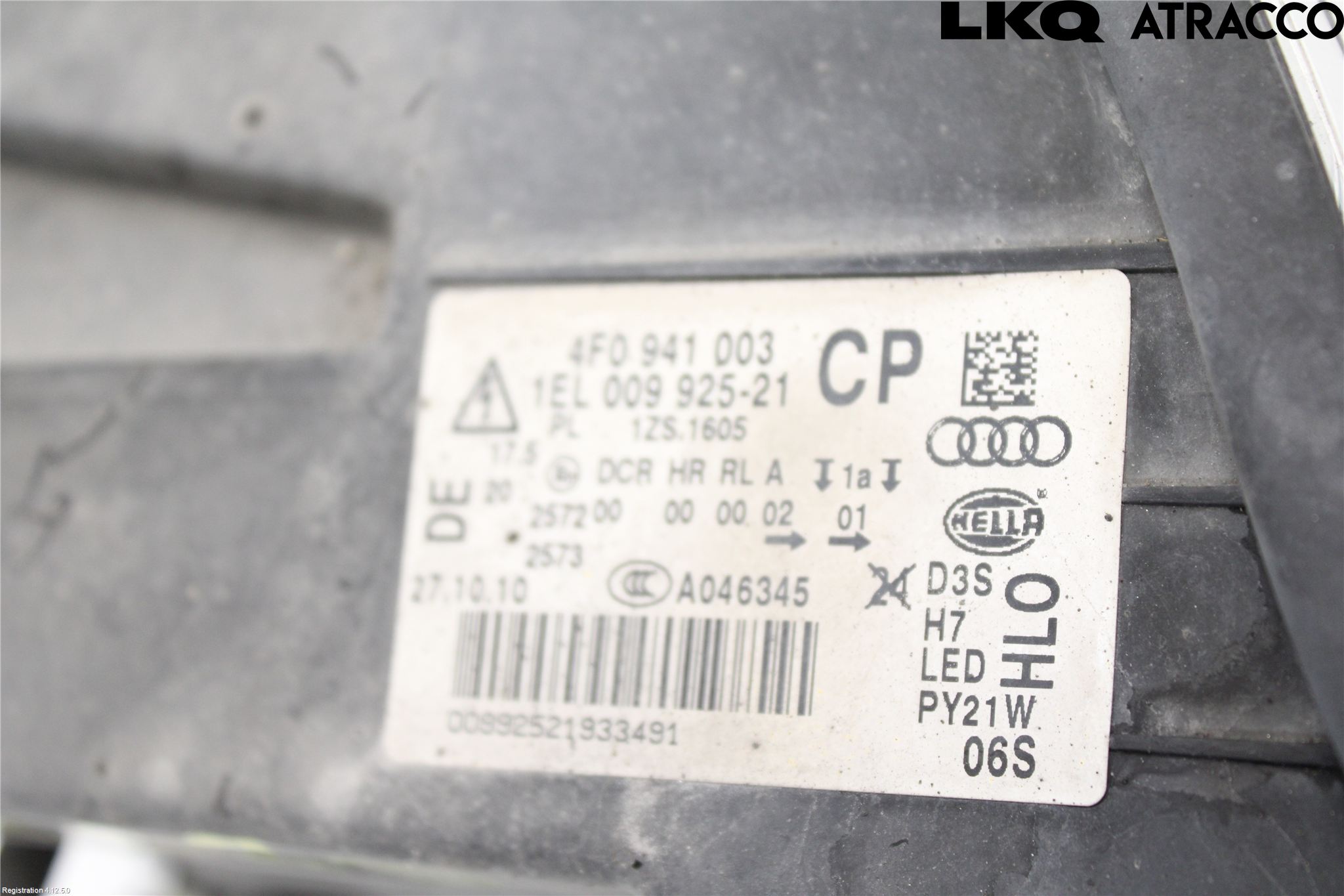 Audi A6/S6     05-11 Strålkastare Vänster