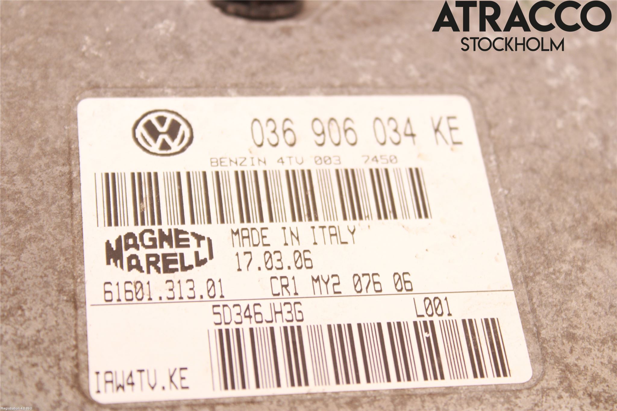 Skoda FABIA 99-07 Styrenhet Insprut Bensin