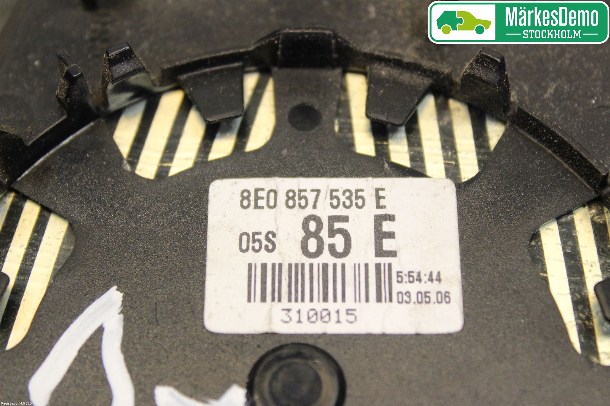 Audi A6/S6     05-11 Spegelglas Vä