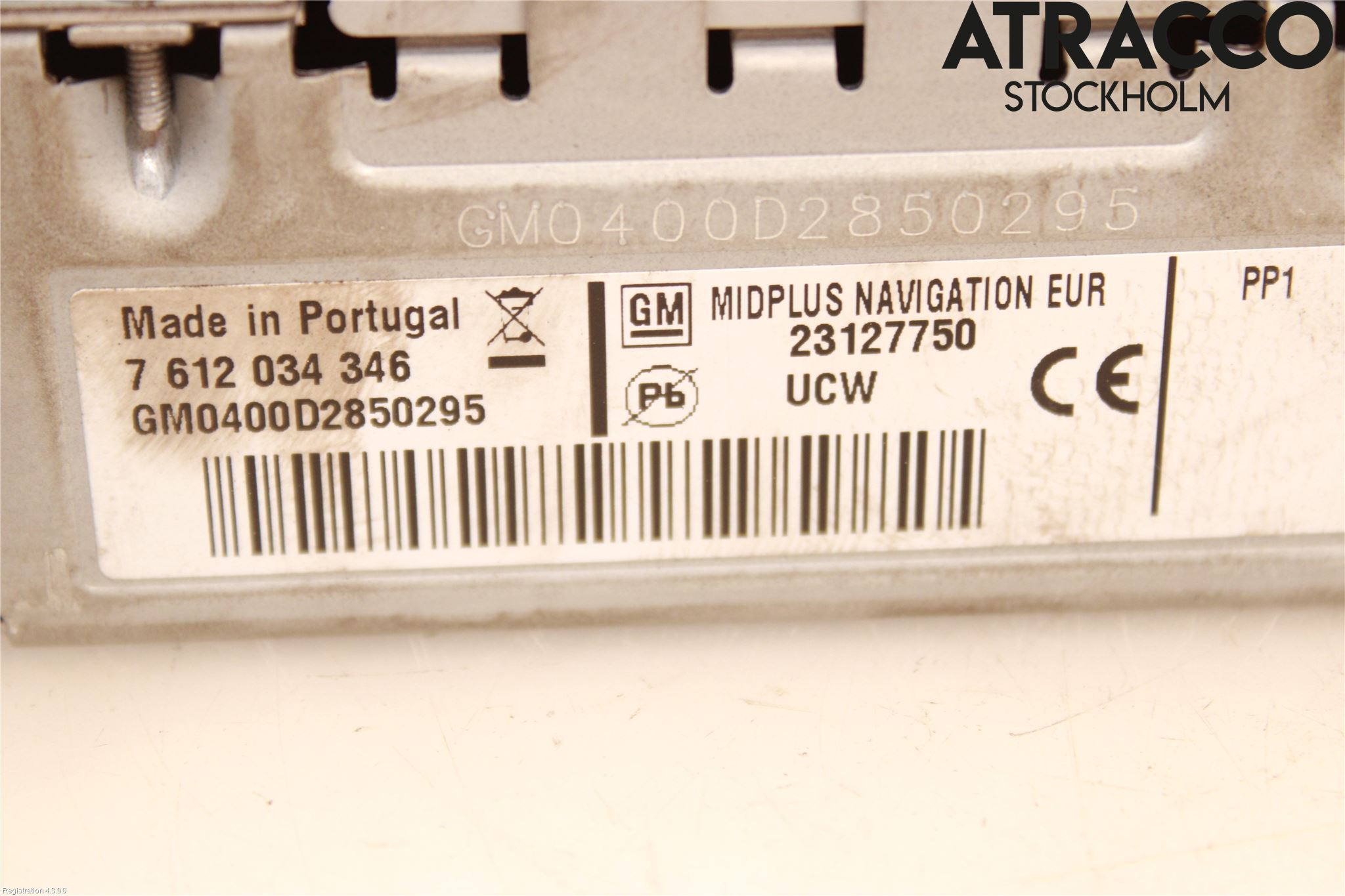Opel INSIGNIA 09-16 Cd Radio - Multimediapanel