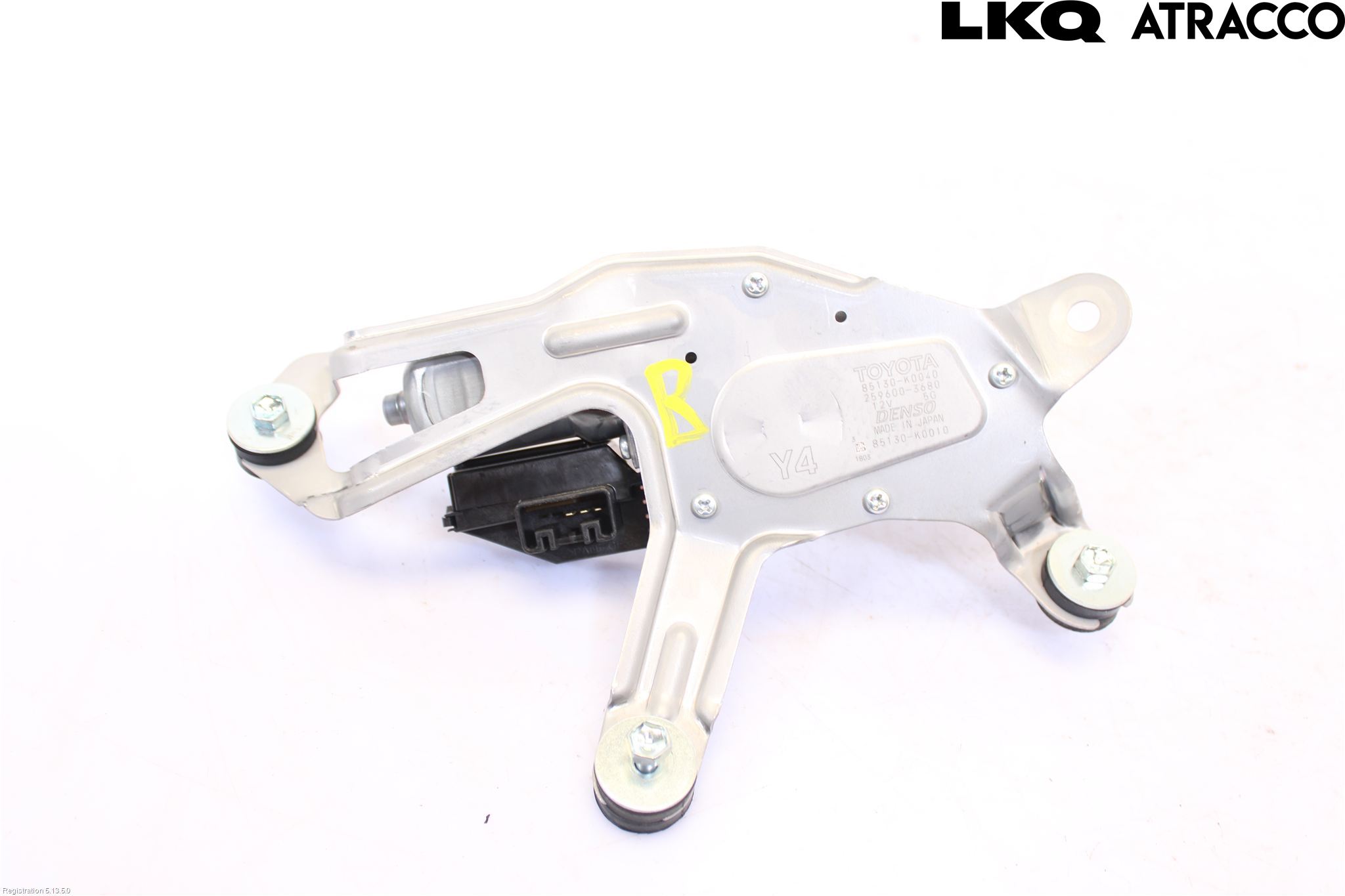 Toyota YARIS XP21 20- Torkarmotor Baklucka