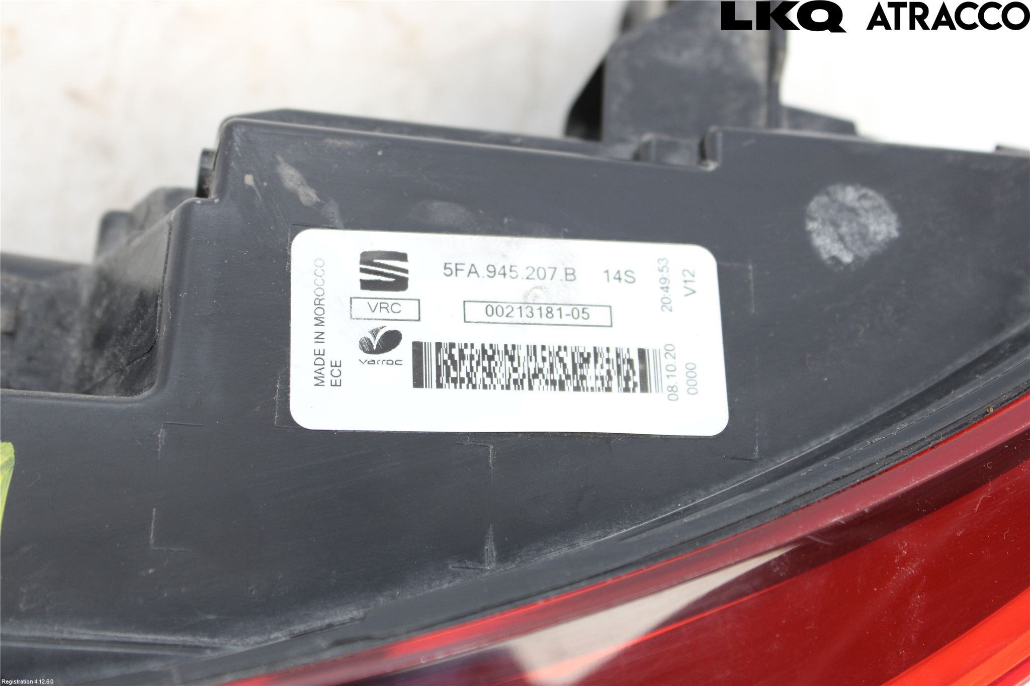 Seat LEON 20- Bakljus Vänster