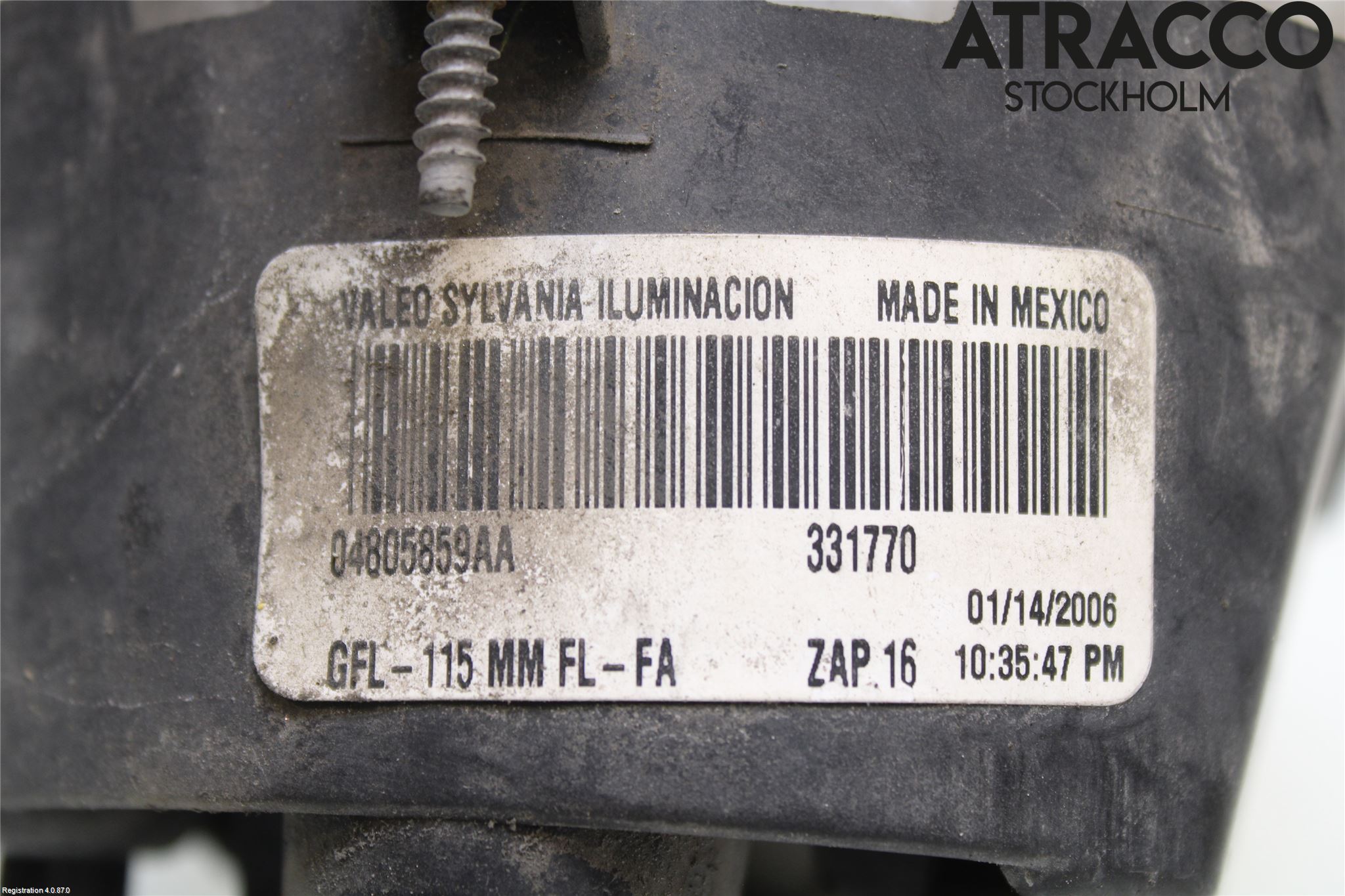 Chrysler CHR 300C Dimljus-Varselljus Fram