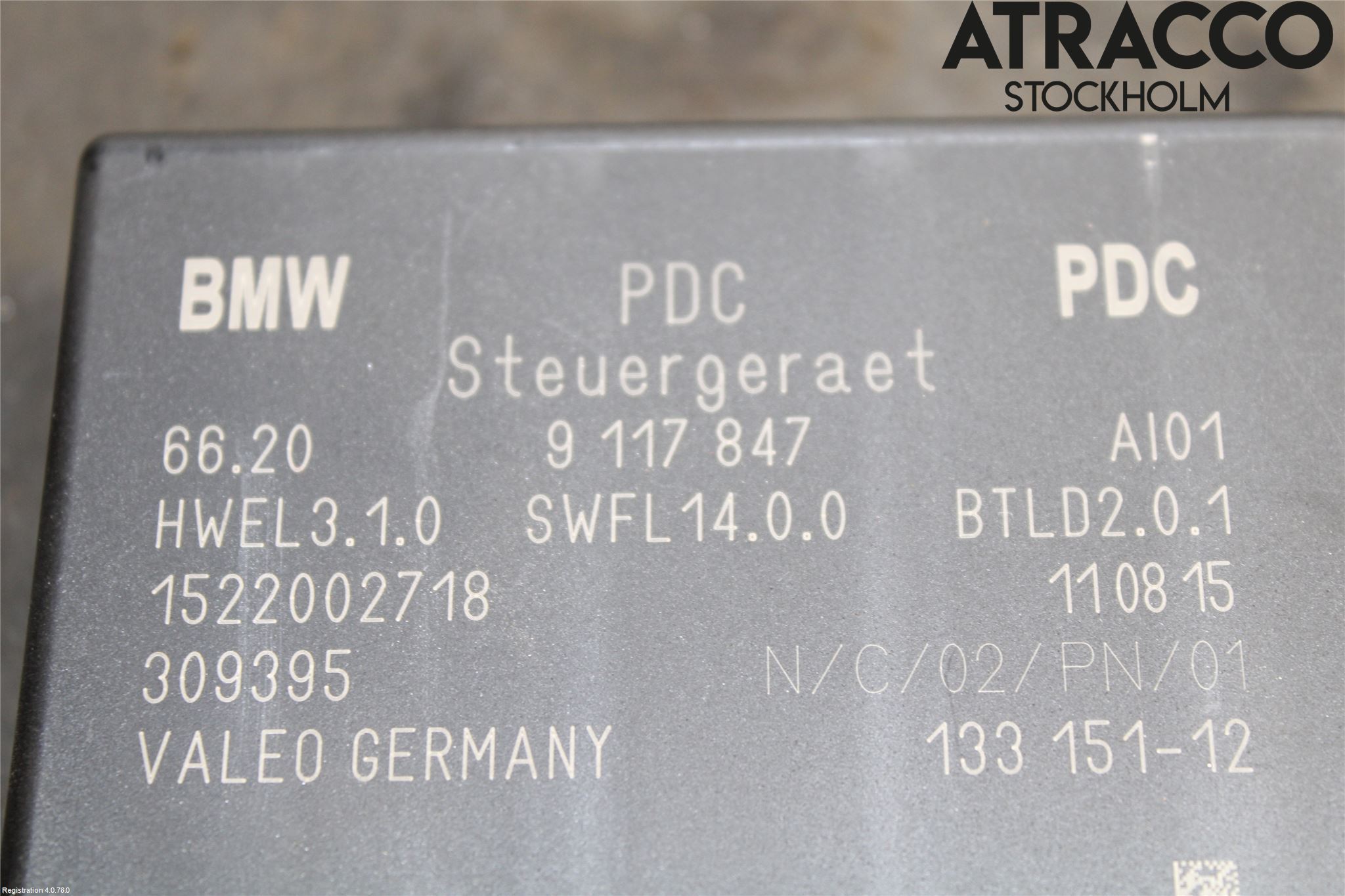 BMW X5 F15 13-18 Styrenhet Parkeringshjälp