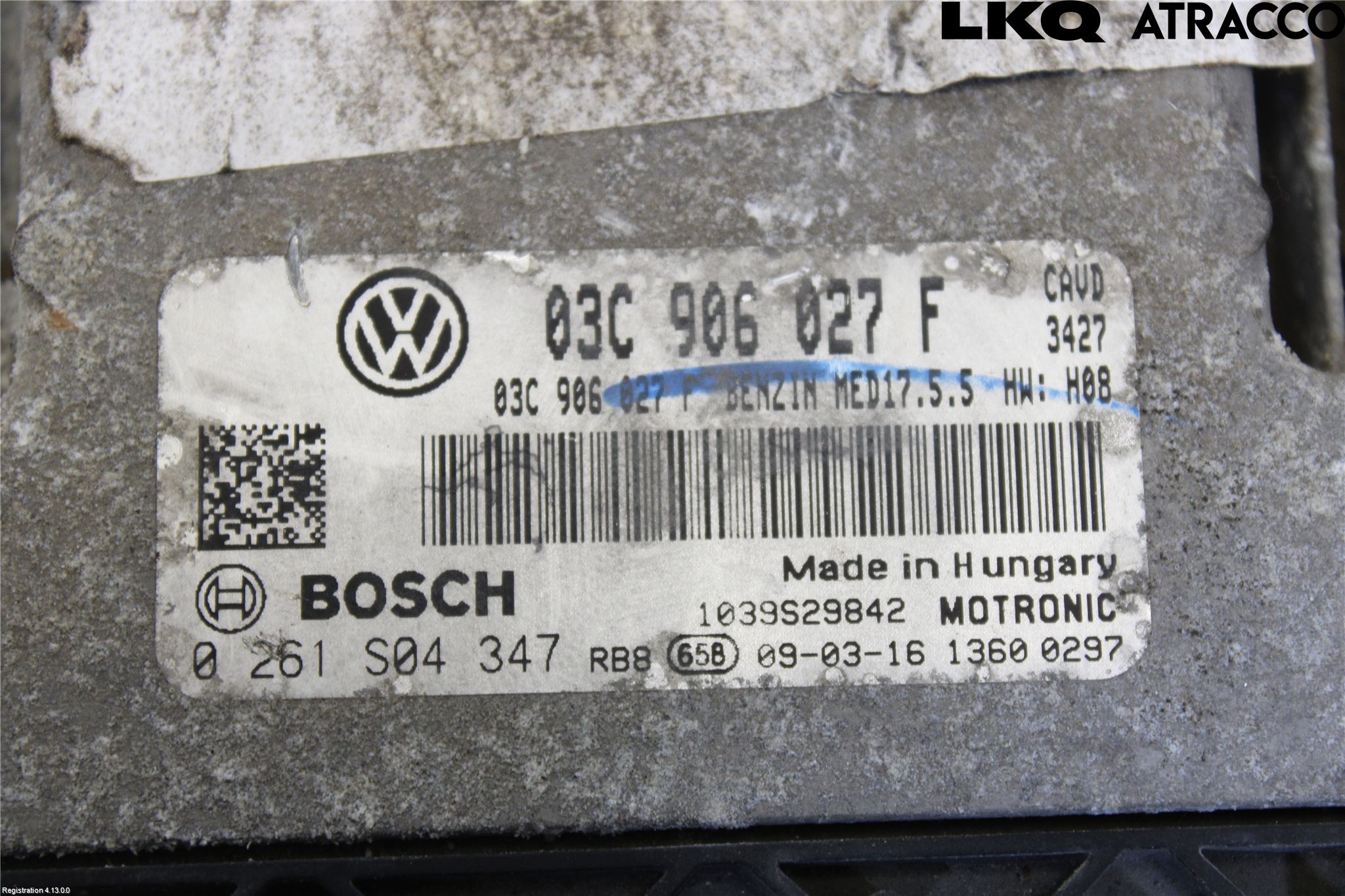 Volkswagen VW GOLF V 04-09 Styrenhet Insprut Bensin