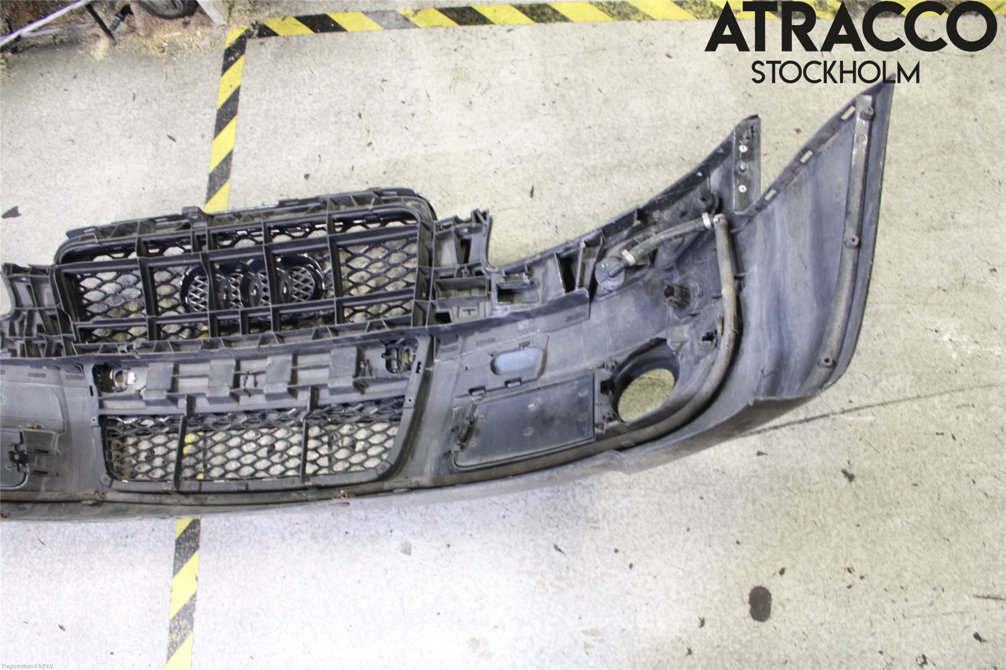Audi A4/S4 01-05 Stötfångarbeklädnad Fram