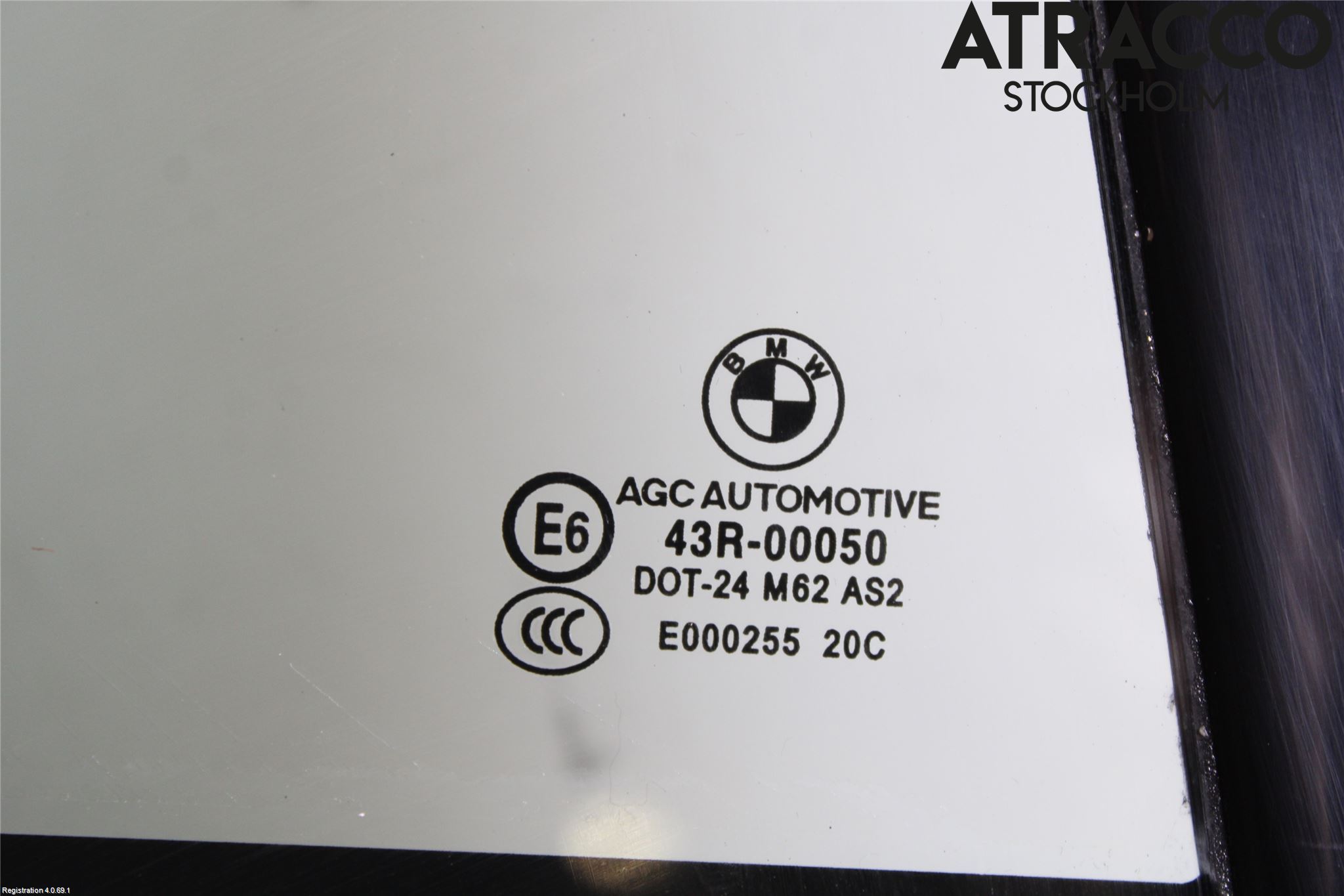 BMW 5 E60/61 Sed/Tou 02-10 Dörruta Bak Lilla Hö