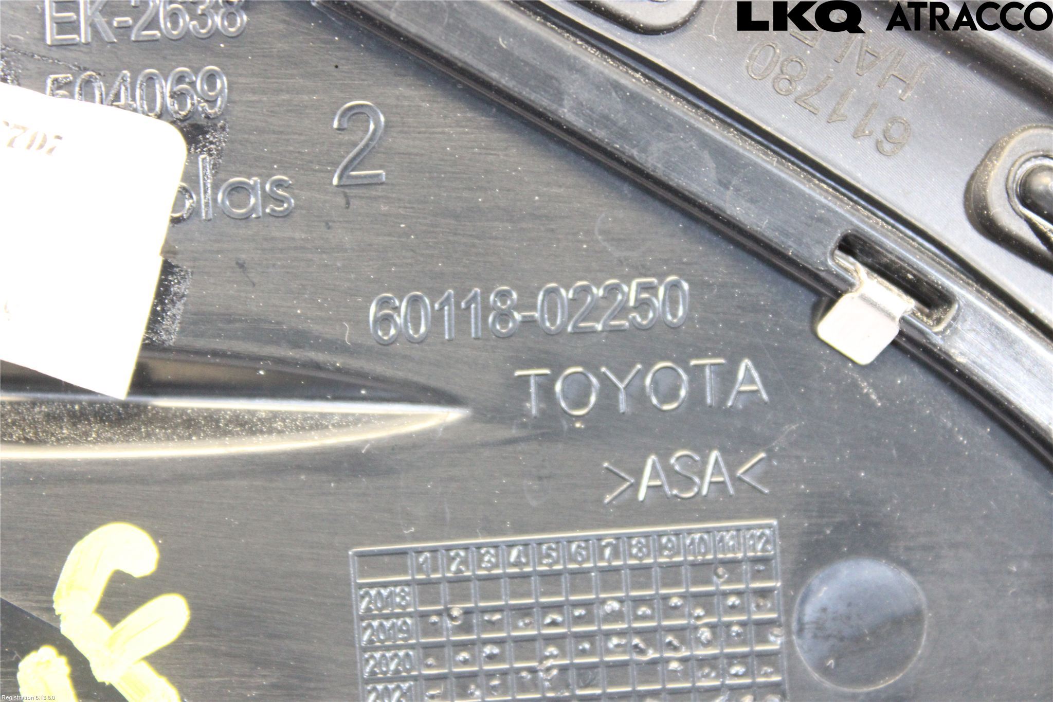 Toyota COROLLA 19- List Vä