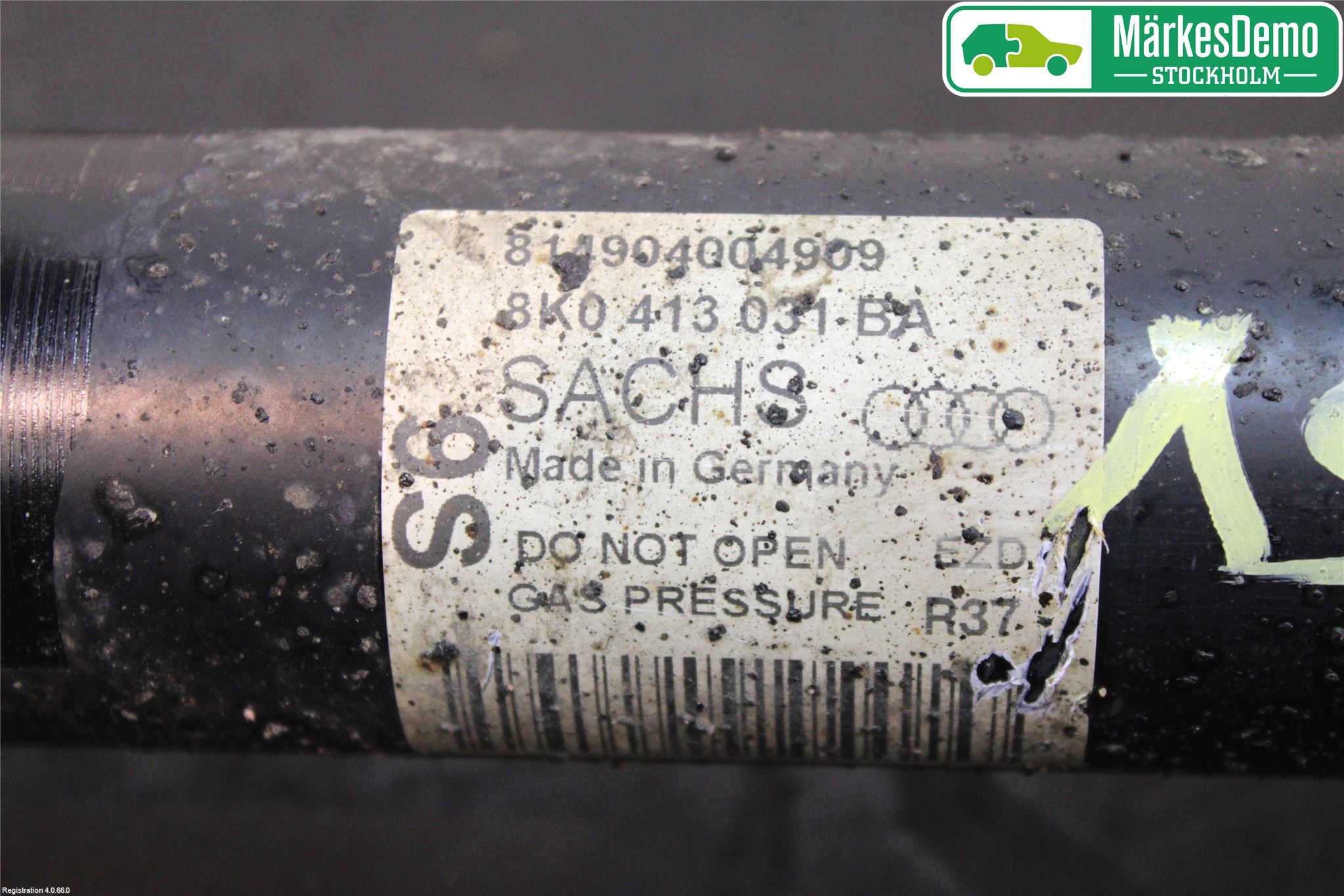 Audi A5 07-16 Fjäderben Fram Vänster