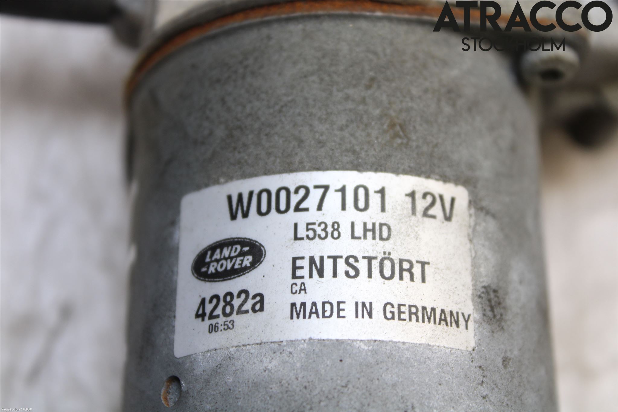 Landrover LAND ROVER RANGE ROVER EVOQUE (L538) 11-18 Torkarmotor Vindruta