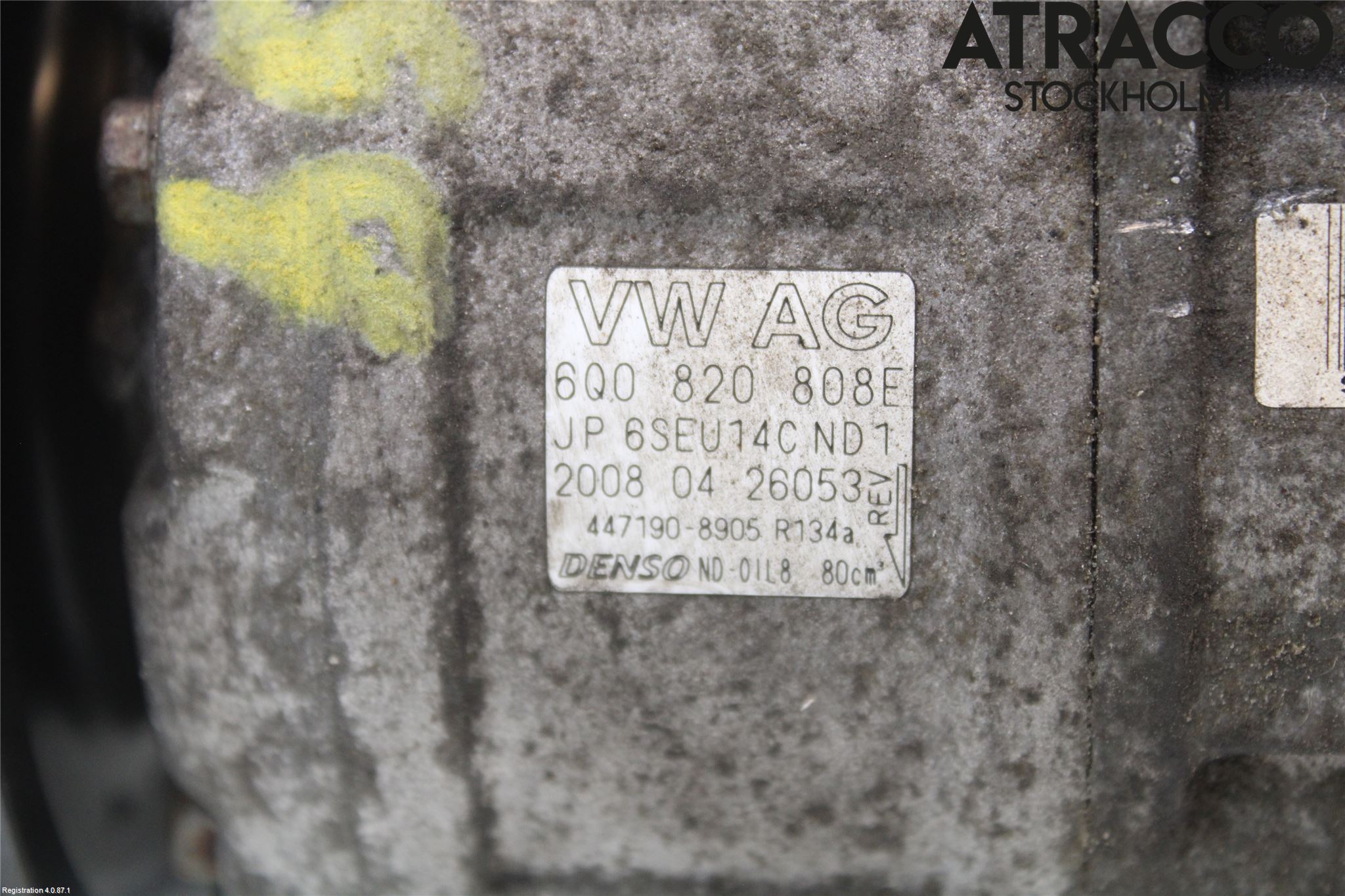 Volkswagen VW POLO 05-09 Ac Kompressor