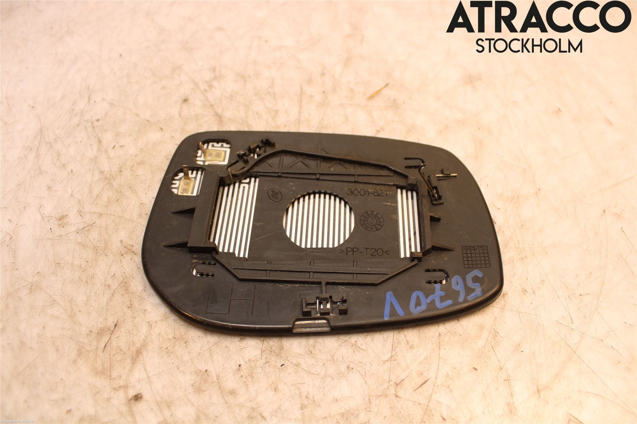 Toyota AVENSIS 07-08 Spegelglas Vä