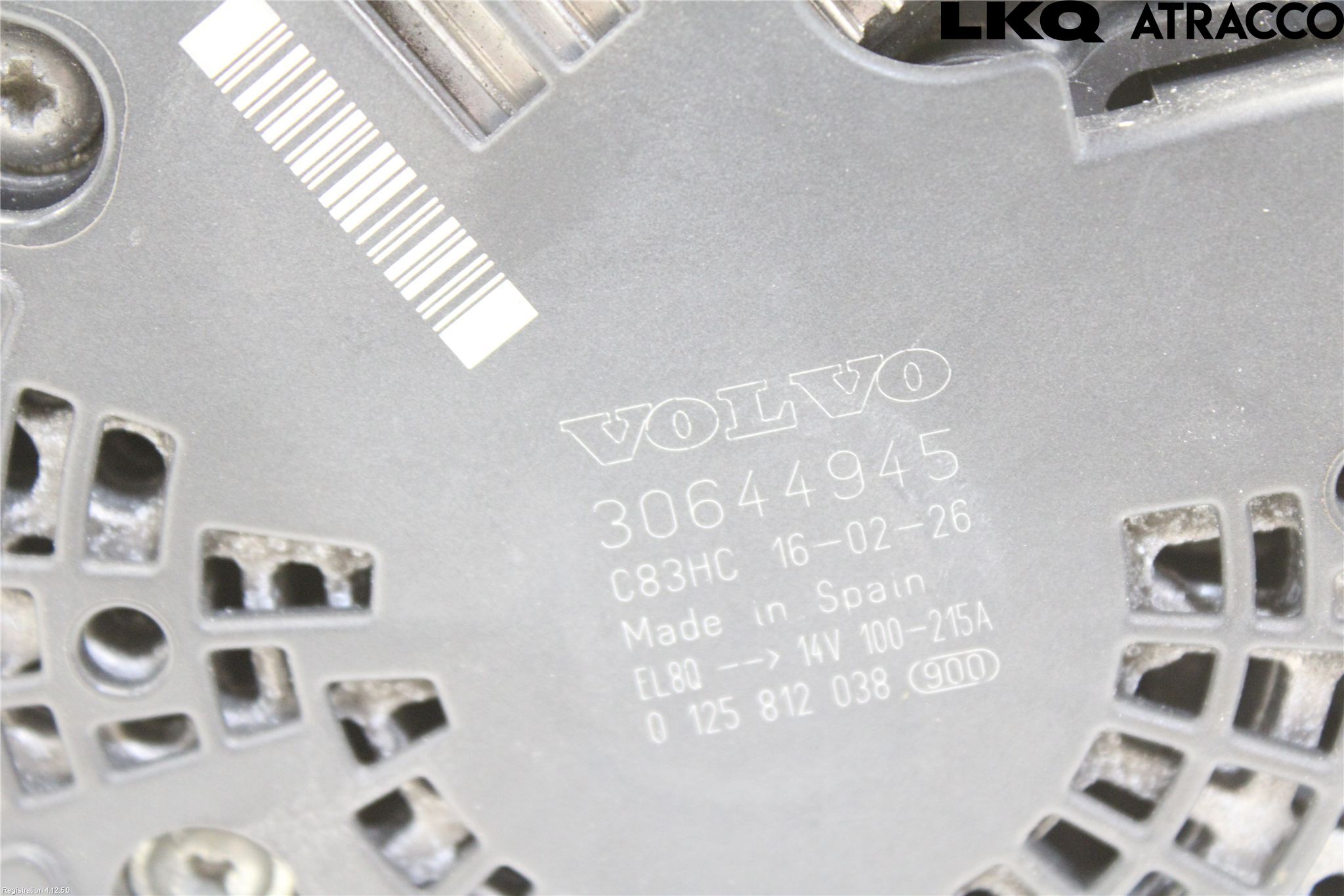 Volvo V40 12-19 Generator