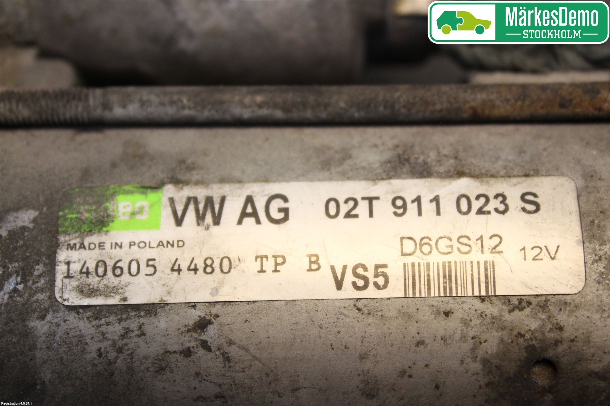 Volkswagen VW POLO 05-09 Startmotor