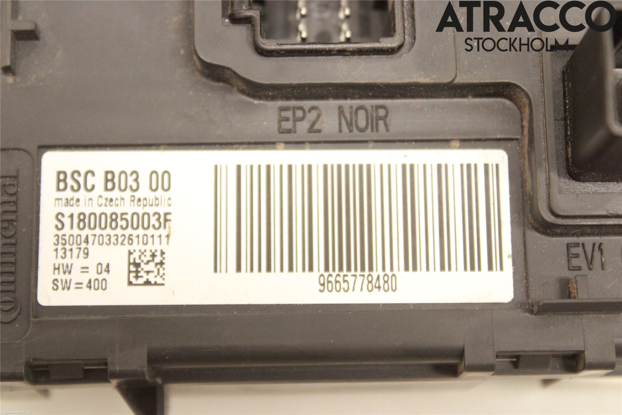 Citroen JUMPY 07-16 Styrenhet Dragkrok