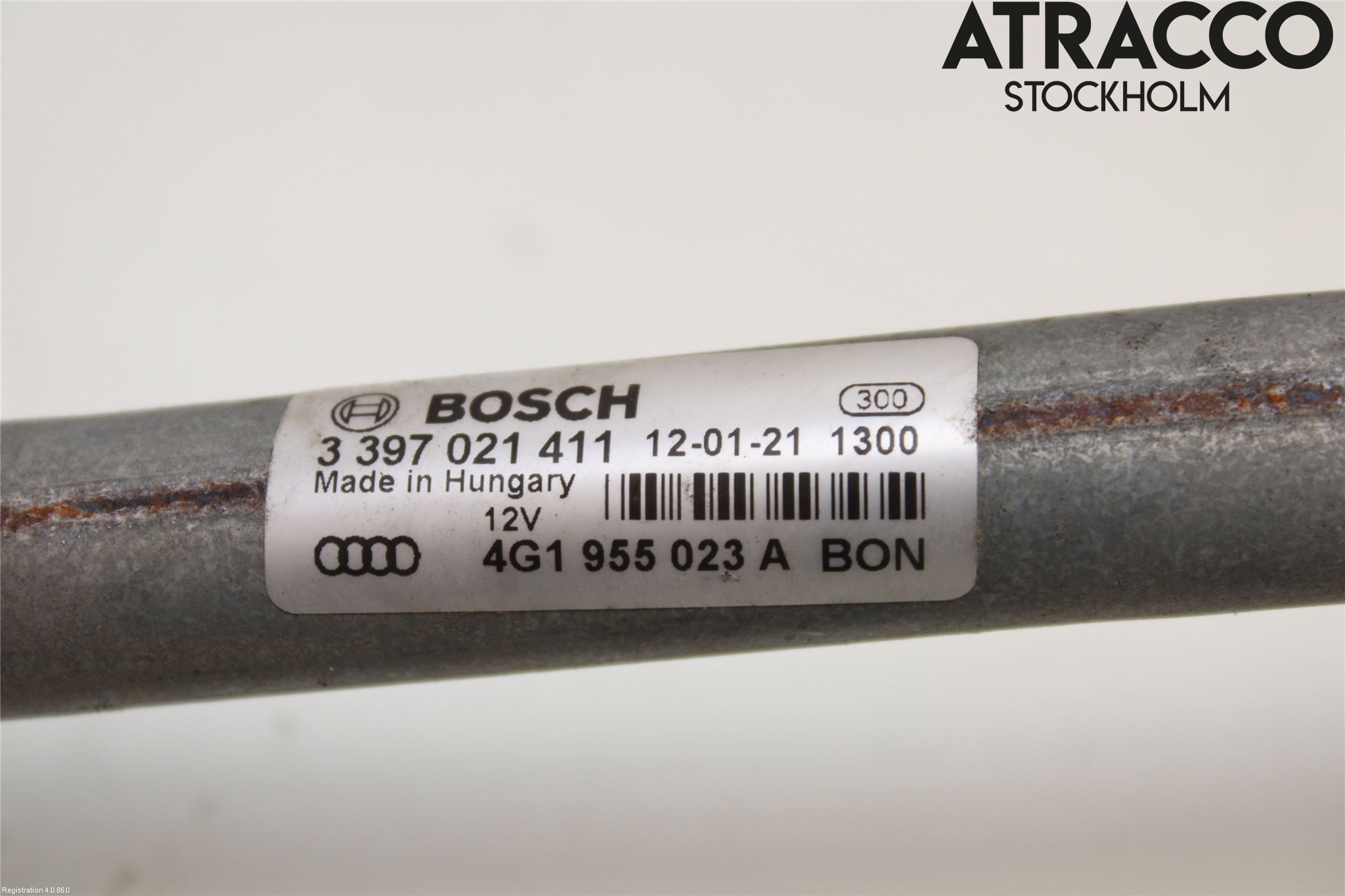 Audi A7/S7 4G 11-17 Torkarmekanism Vindruta