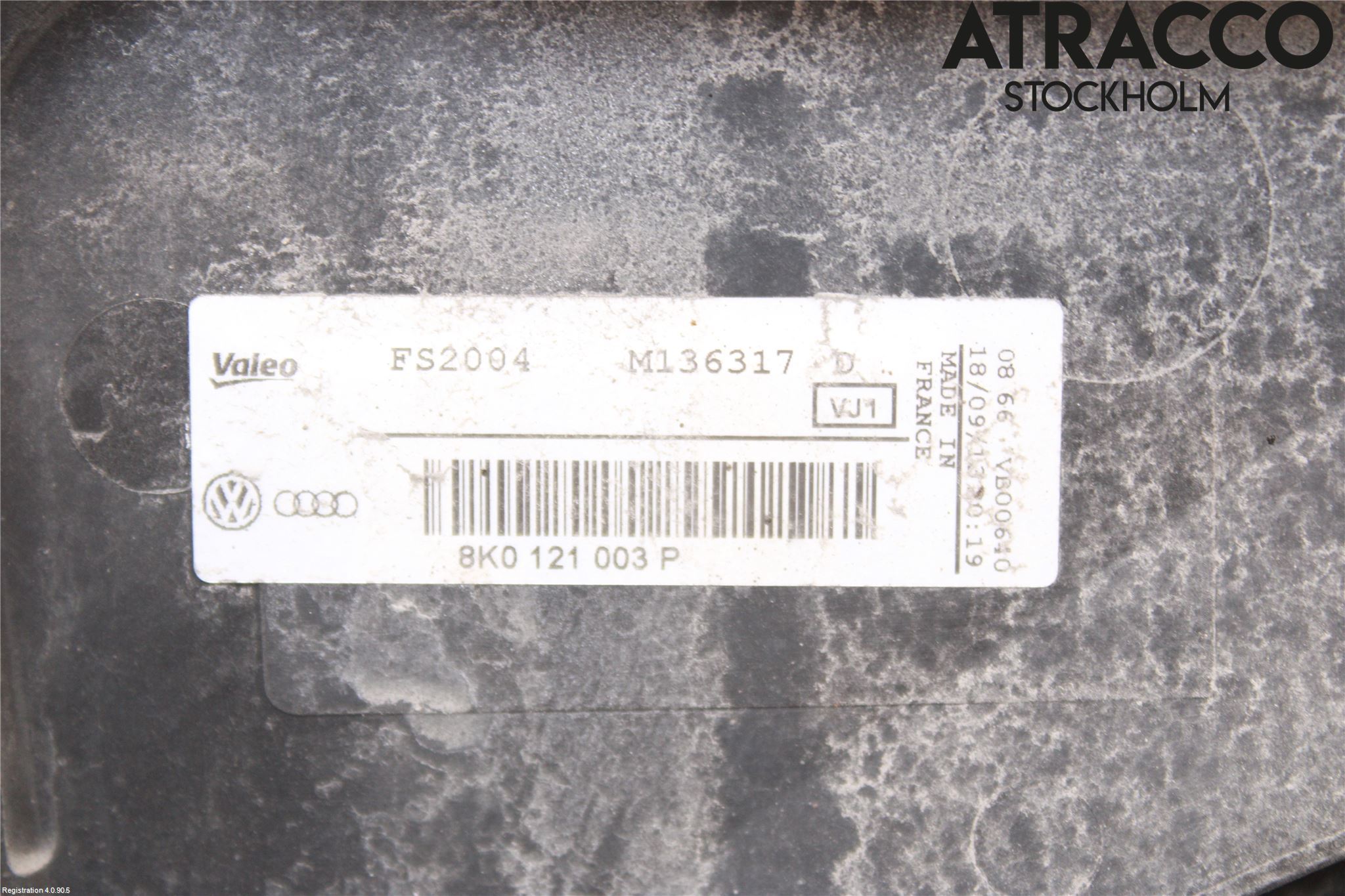 Audi Q5 09-16 Kylfläkt El