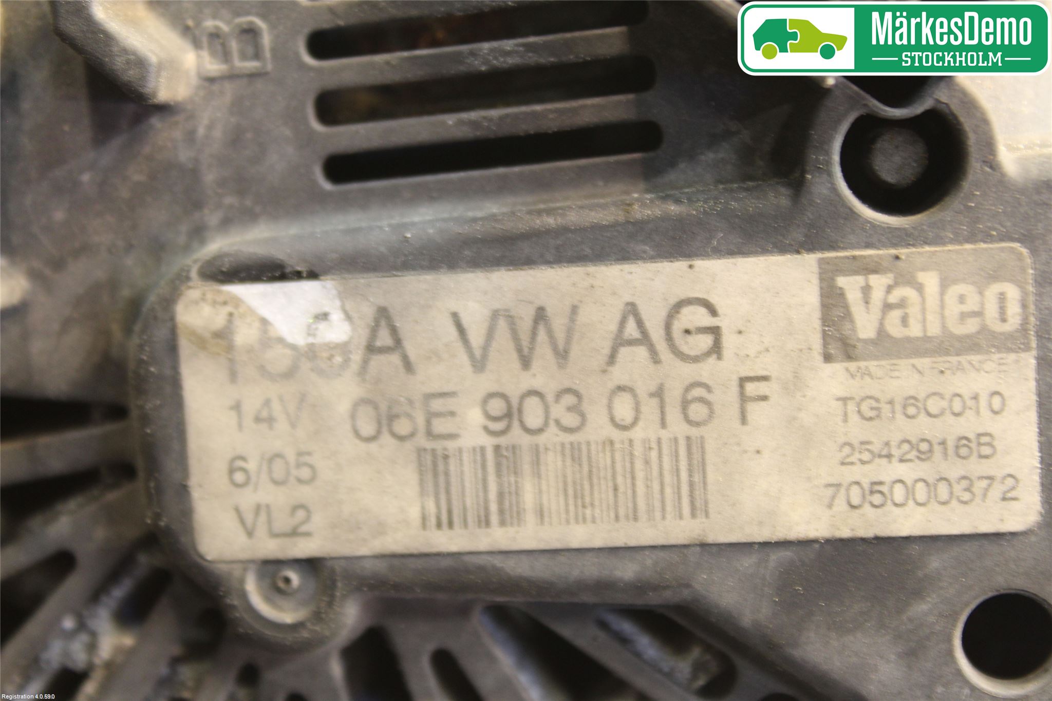 Audi A6/S6     05-11 Generator