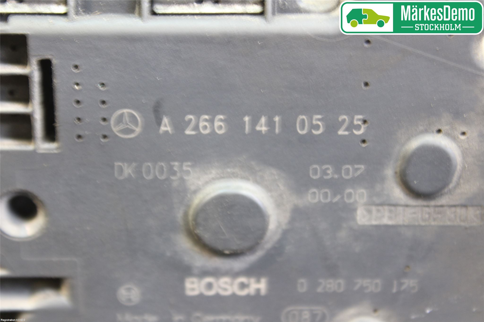 Mercedes-Benz MB A-KLASS (W169) 04-12 Injspjällhus