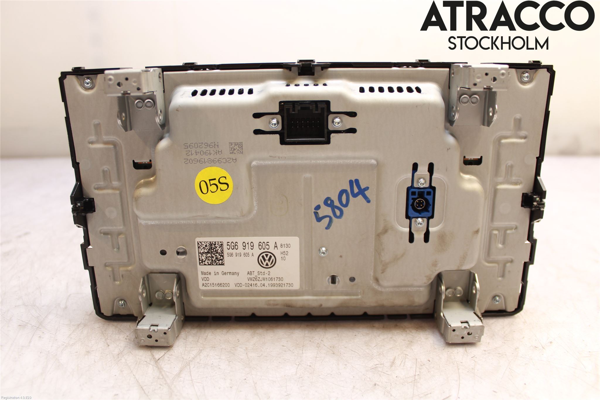 Volkswagen VW PASSAT 15-19 Multifunktionsdisplay