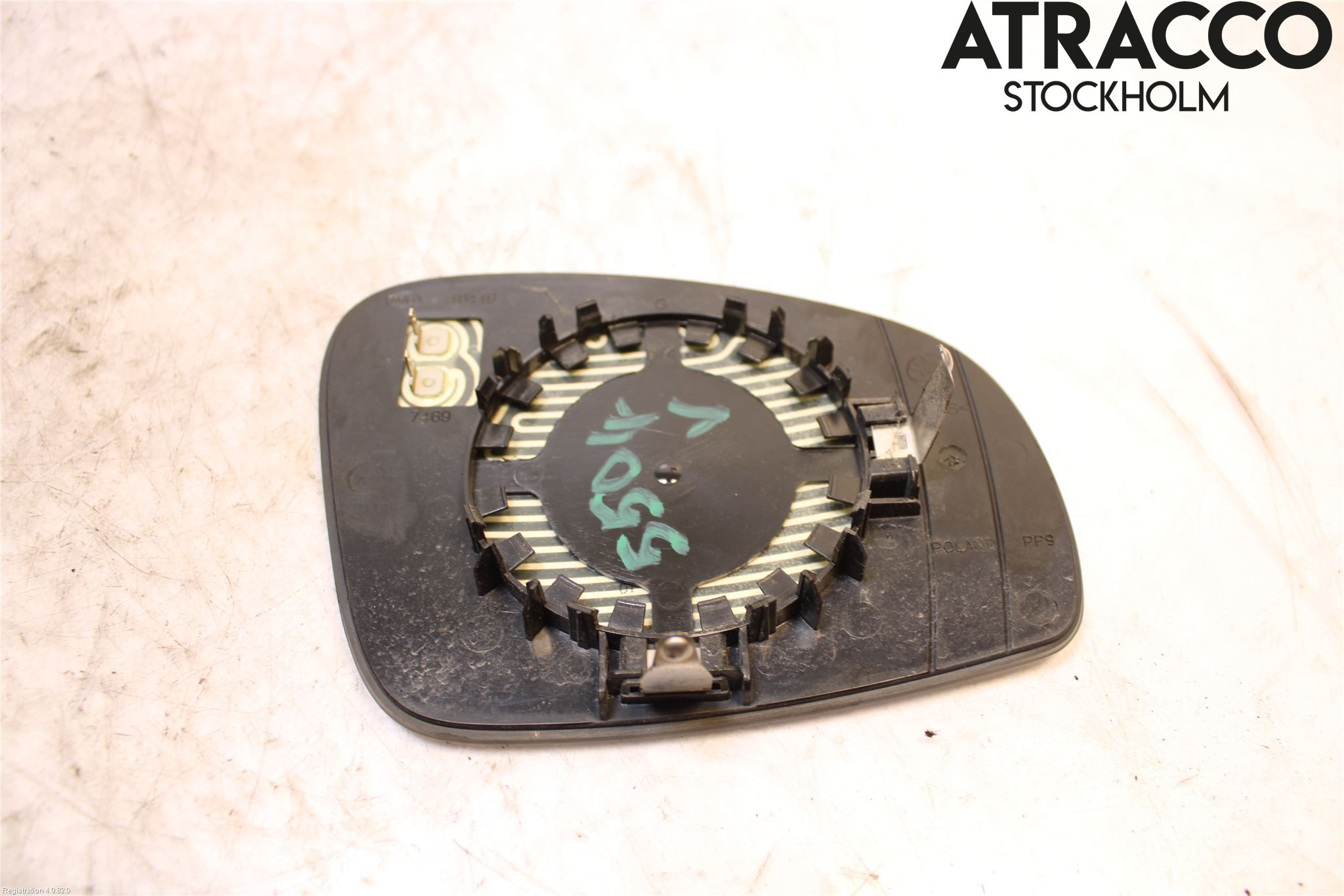 Skoda FABIA 07-14 Spegelglas Vä