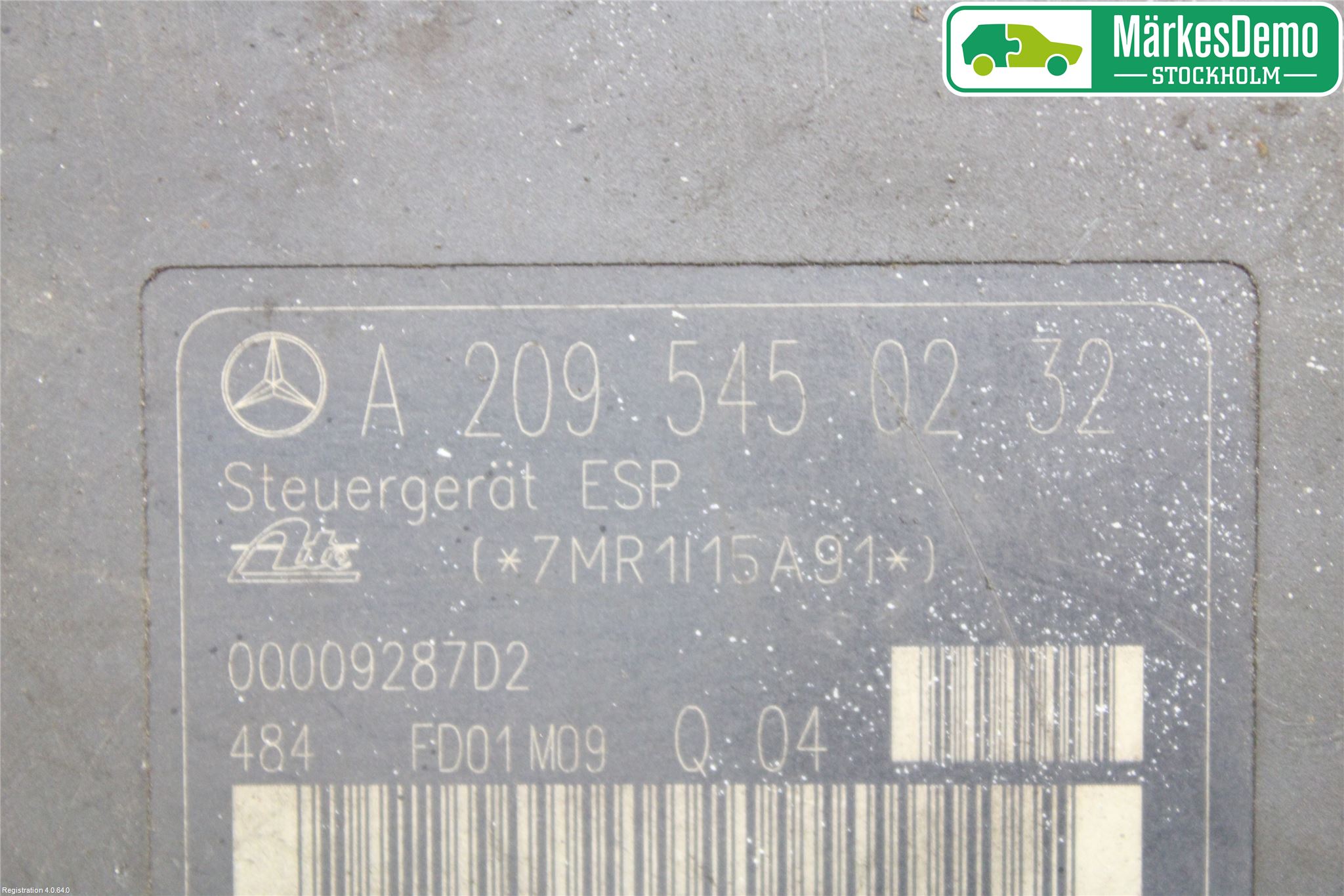 Mercedes-Benz MB C (203) 00-07 Abs Hydraulaggregat