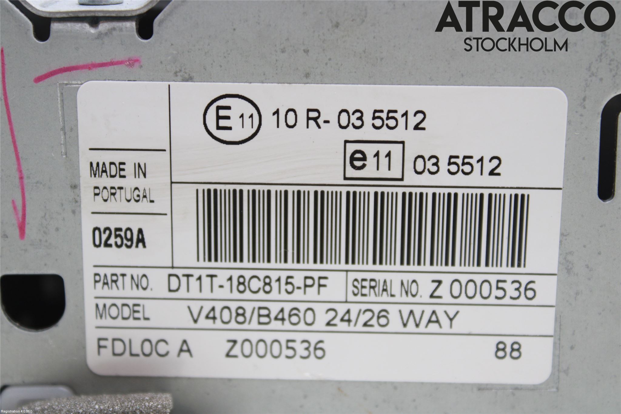 Ford TRANSIT/TOURNEO CONNECT 13-22 Cd Radio - Multimediapanel