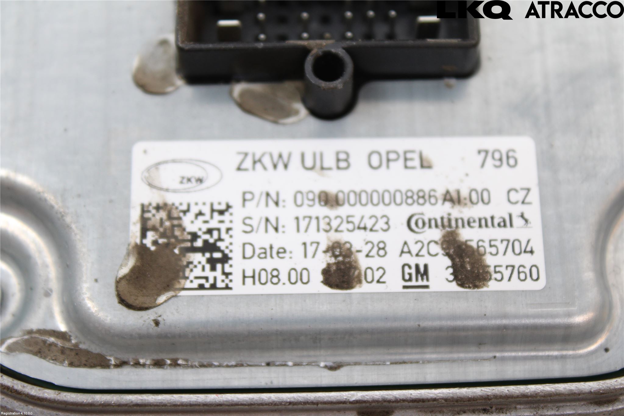 Opel ASTRA K 16-22 Styrenhet Strålkastare