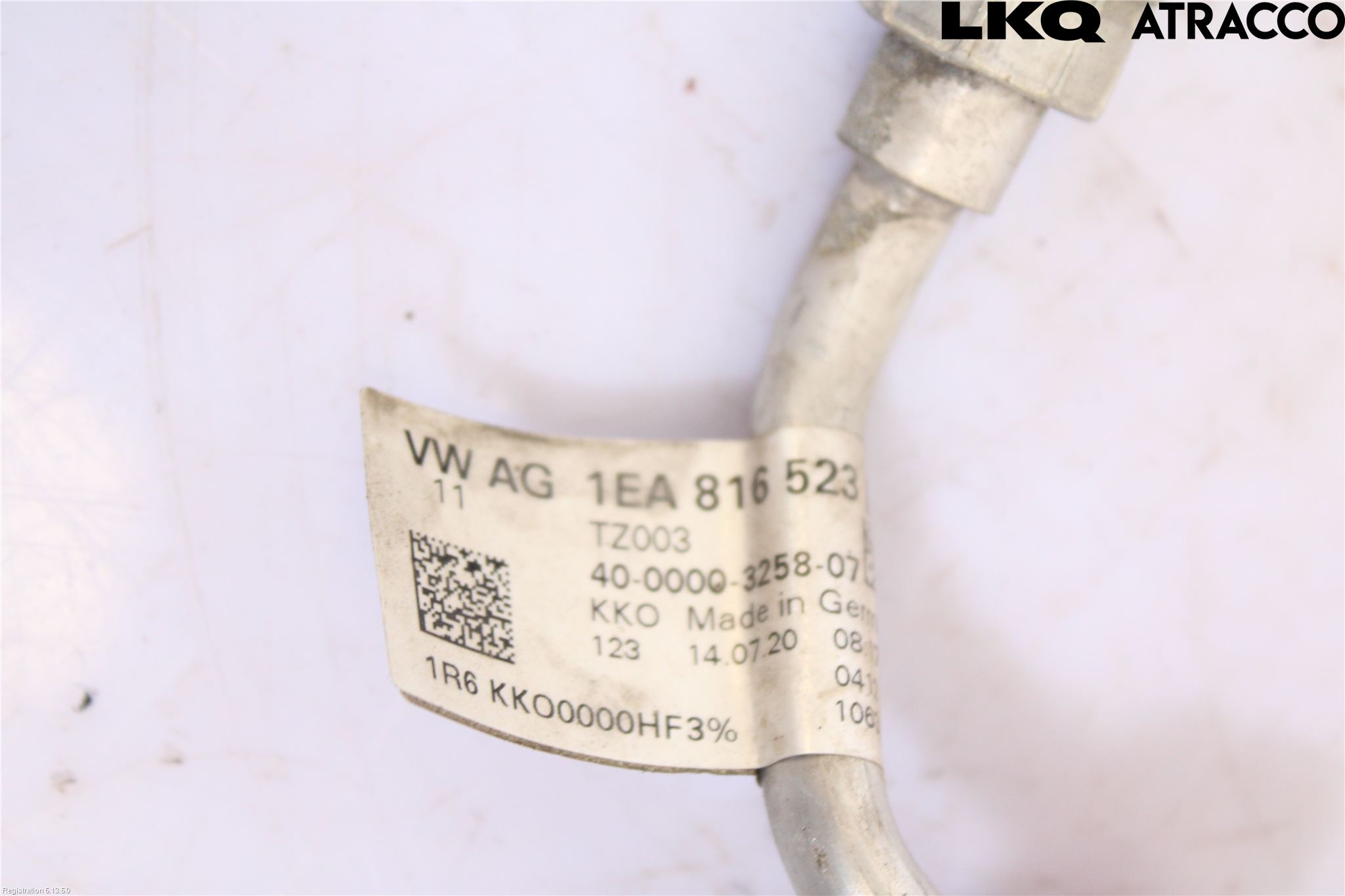 Volkswagen VW ID.3 21- Ac Slang-Rör