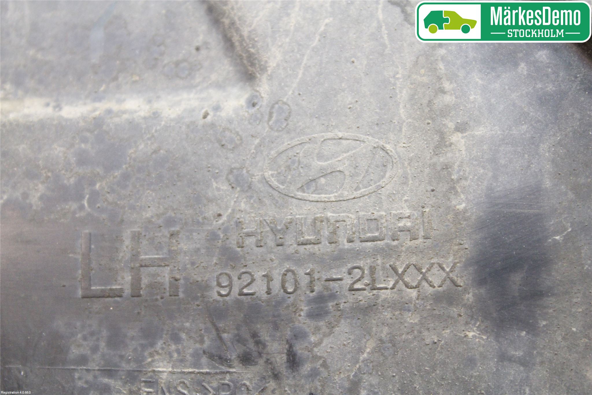 Hyundai i30 FD 07-12 Strålkastare Vänster