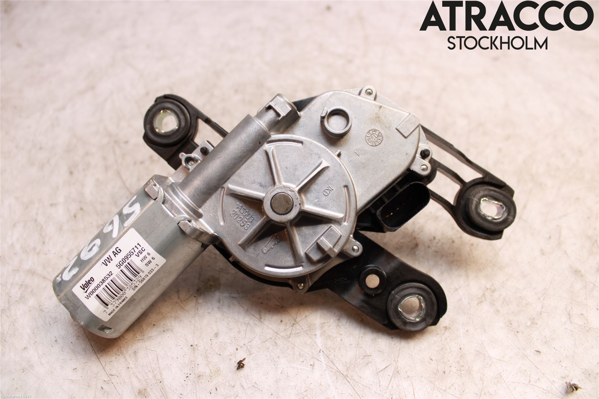 Volkswagen VW GOLF / E-GOLF VII 13-20 Torkarmotor Baklucka