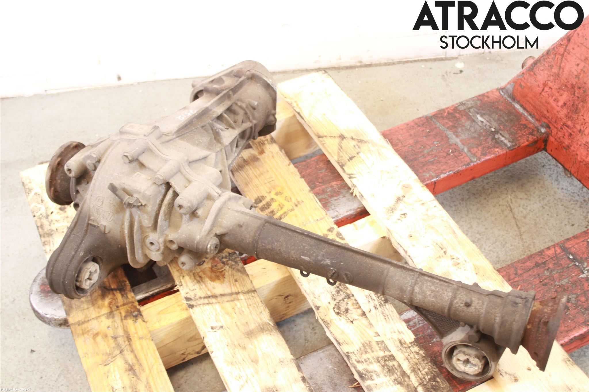 Porsche CAYENNE 03- Framvagn Diffrential