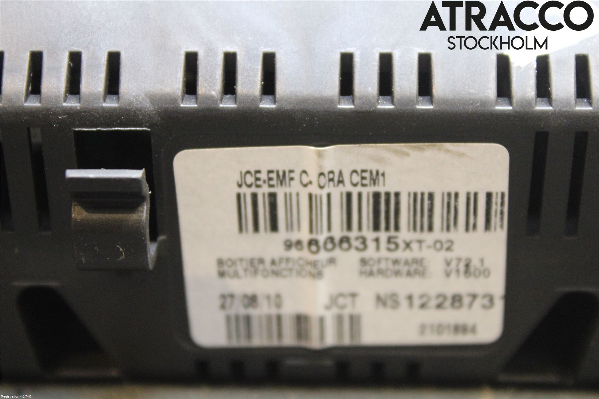 Citroen C3 10-17 Färddator