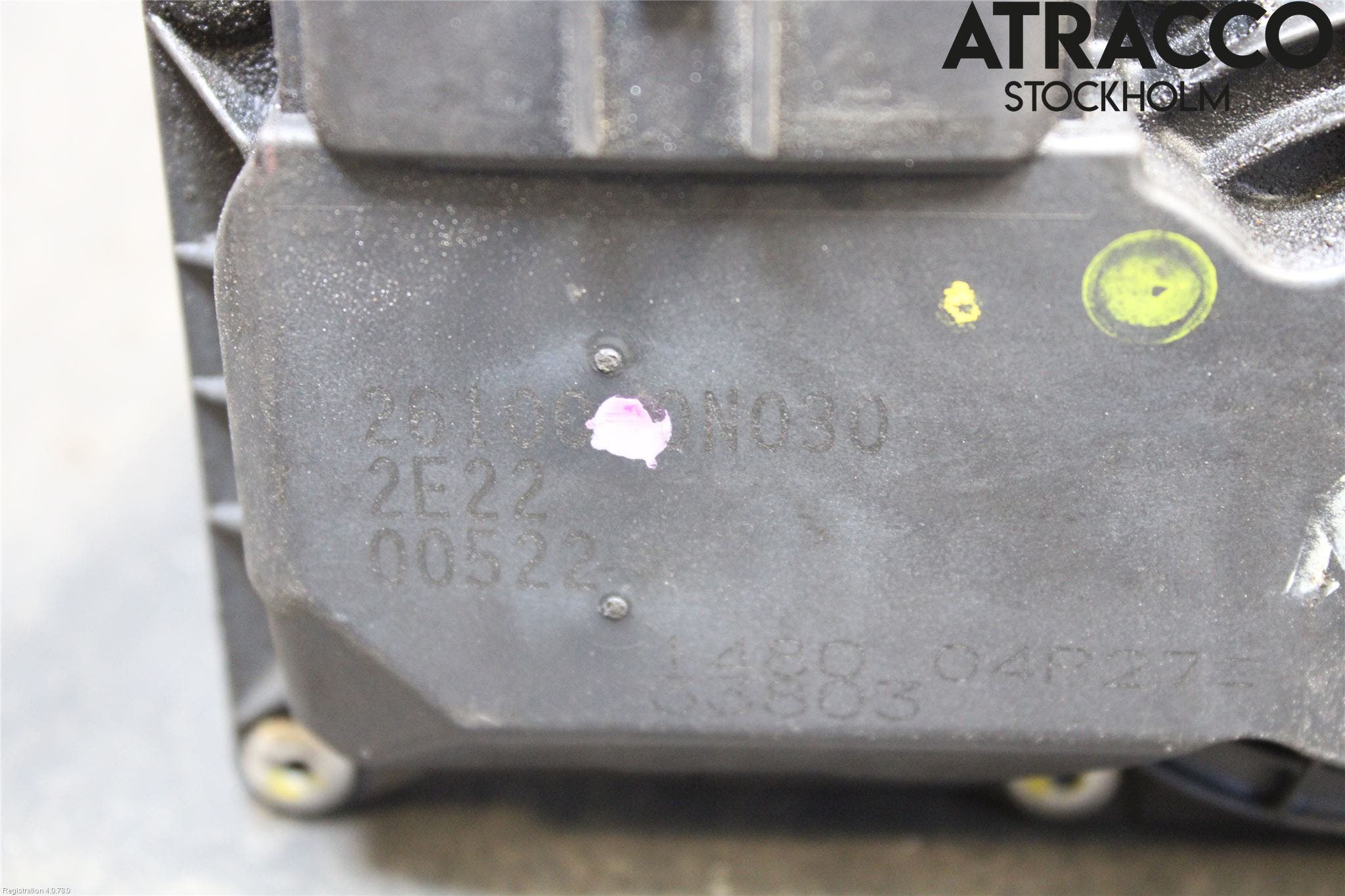 Toyota AURIS 10-12 Injspjällhus