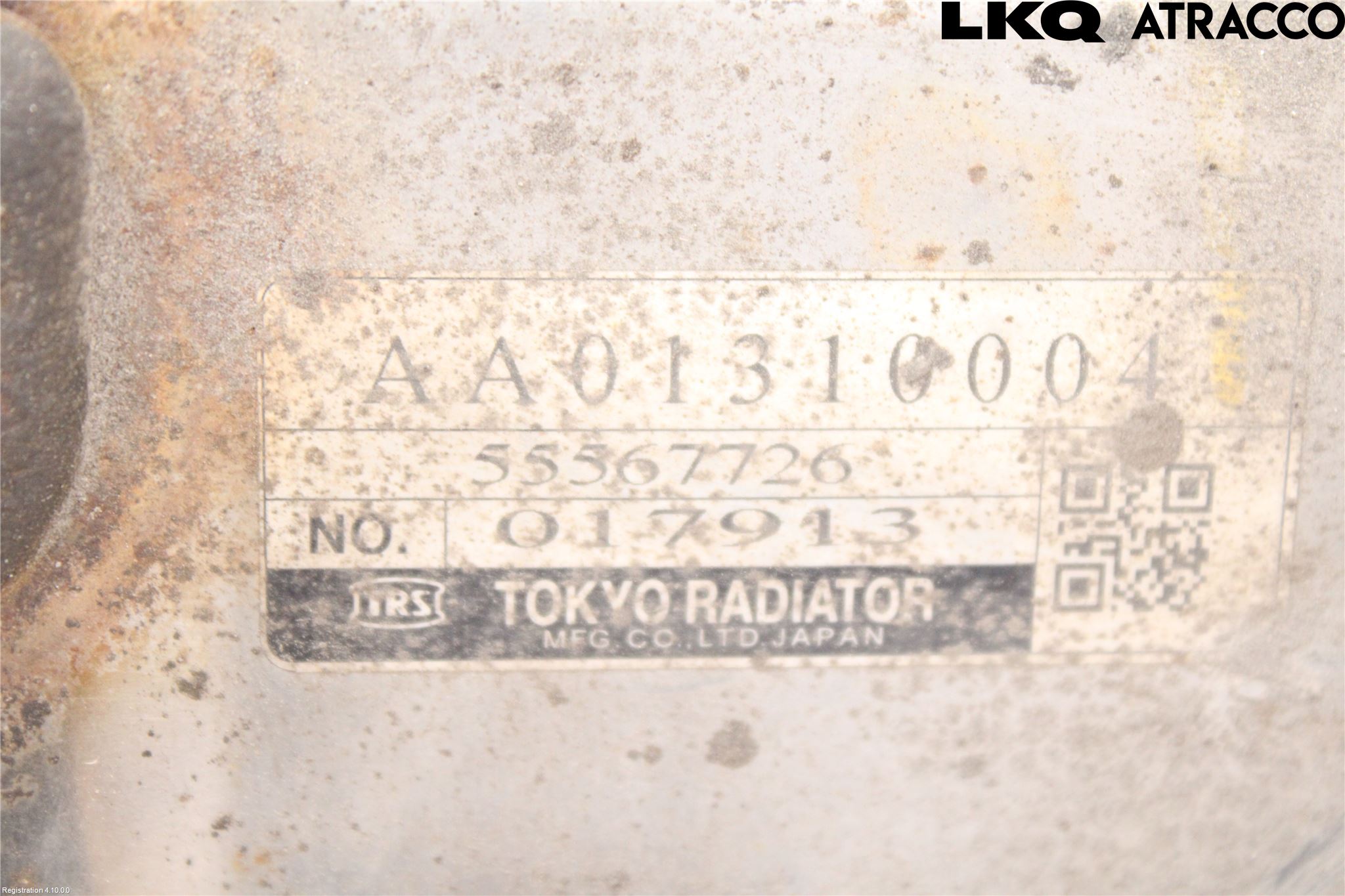 GM CHEVROLET CRUZE Avgaskylare